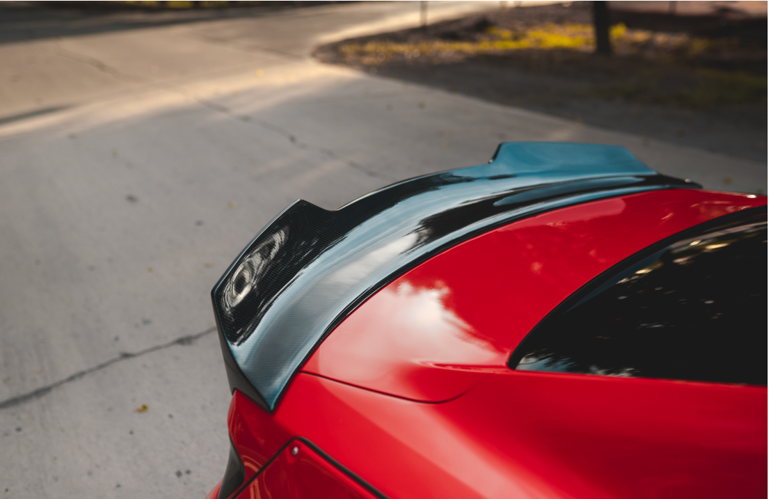 2016-2024 Chevrolet Camaro Rear Spoiler Wing - SFXLA-CAMRO06-SPLFRP