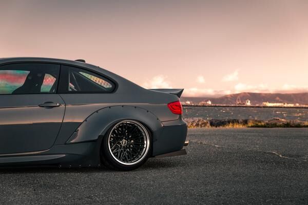 2007-2013 BMW 3-Series E92 2DR Rear Spoiler Wing - SFXLA-E92-SPLFRP