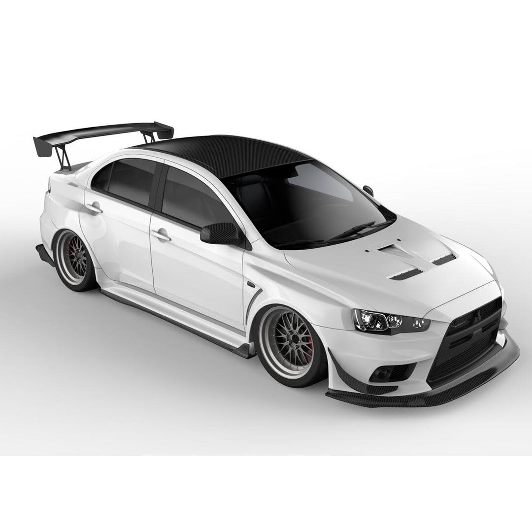 2008-2015 Mitsubishi Lancer EVO X Full Wide Body Kit