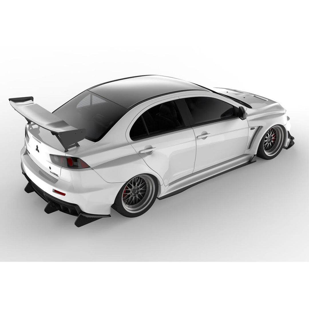 2008-2015 Mitsubishi Lancer EVO X Full Wide Body Kit