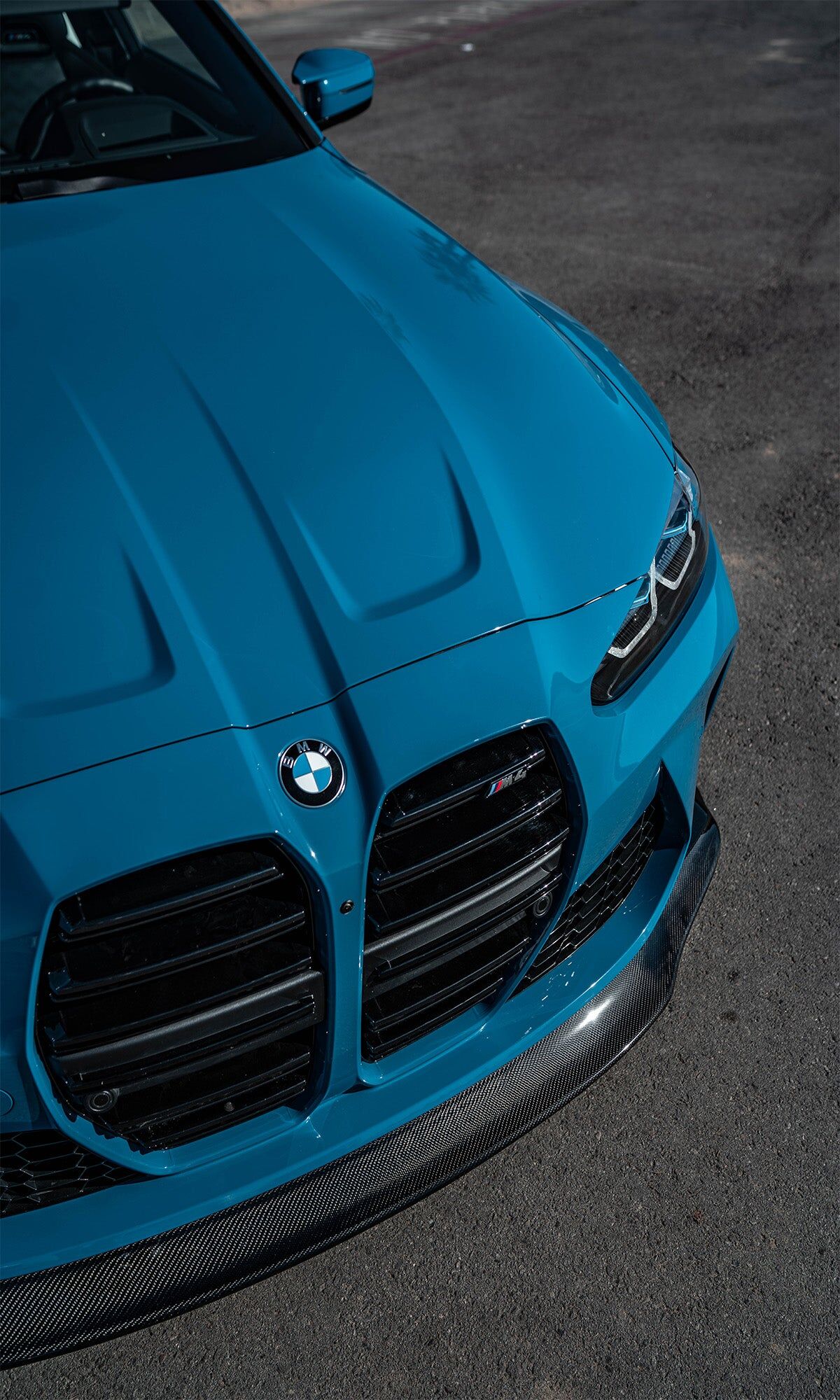 2021-2024 BMW M4 G82 Front Bumper Lip Spoiler