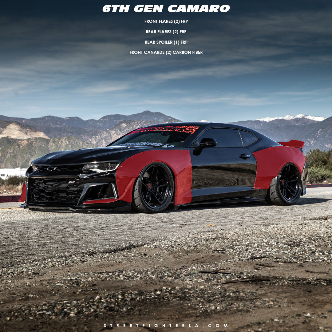 2016-2024 Chevrolet Camaro 1LS/1LT/2LT/1SS/2SS Full Wide Body Kit