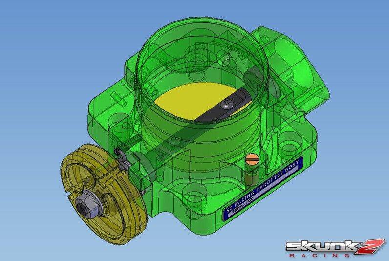 1990-2002 Honda Accord F-Series Engine 68mm Billet Throttle Body