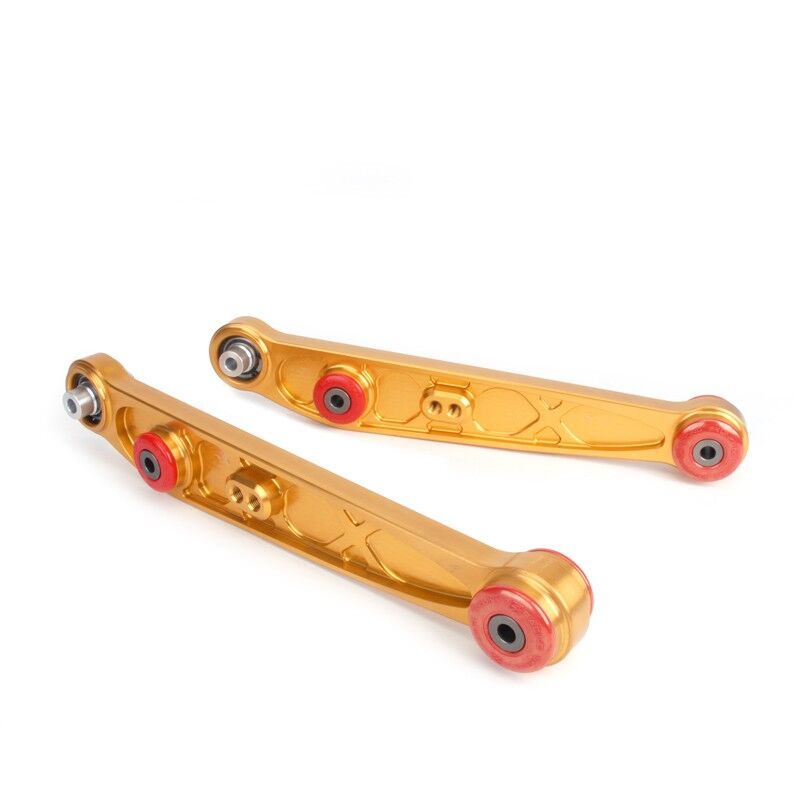 1989-1995 Honda Civic Hatchback Si Skunk2 Alpha Gold Anodized Lower Control Arms