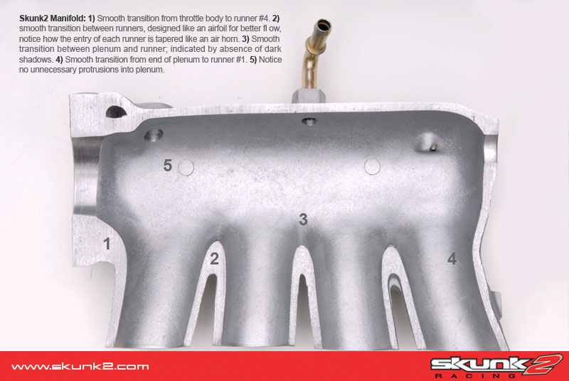 1988-1991 Honda Civic SOHC D15B7 D16A D-Series Intake Manifold