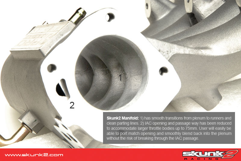 1988-1991 Honda Civic SOHC D15B7 D16A D-Series Intake Manifold