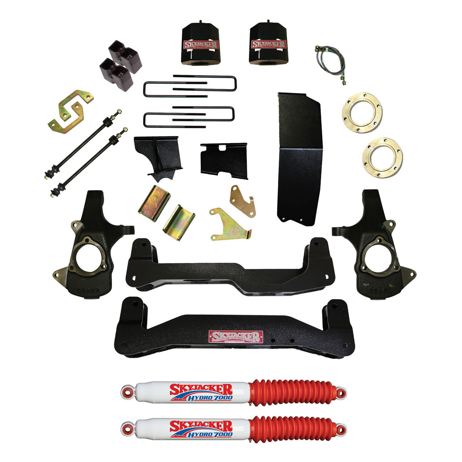 2014-2017 GMC Sierra 1500 Lift Kit 6.0-7.0 Inch Lift by SkyJacker - C14660APK-H