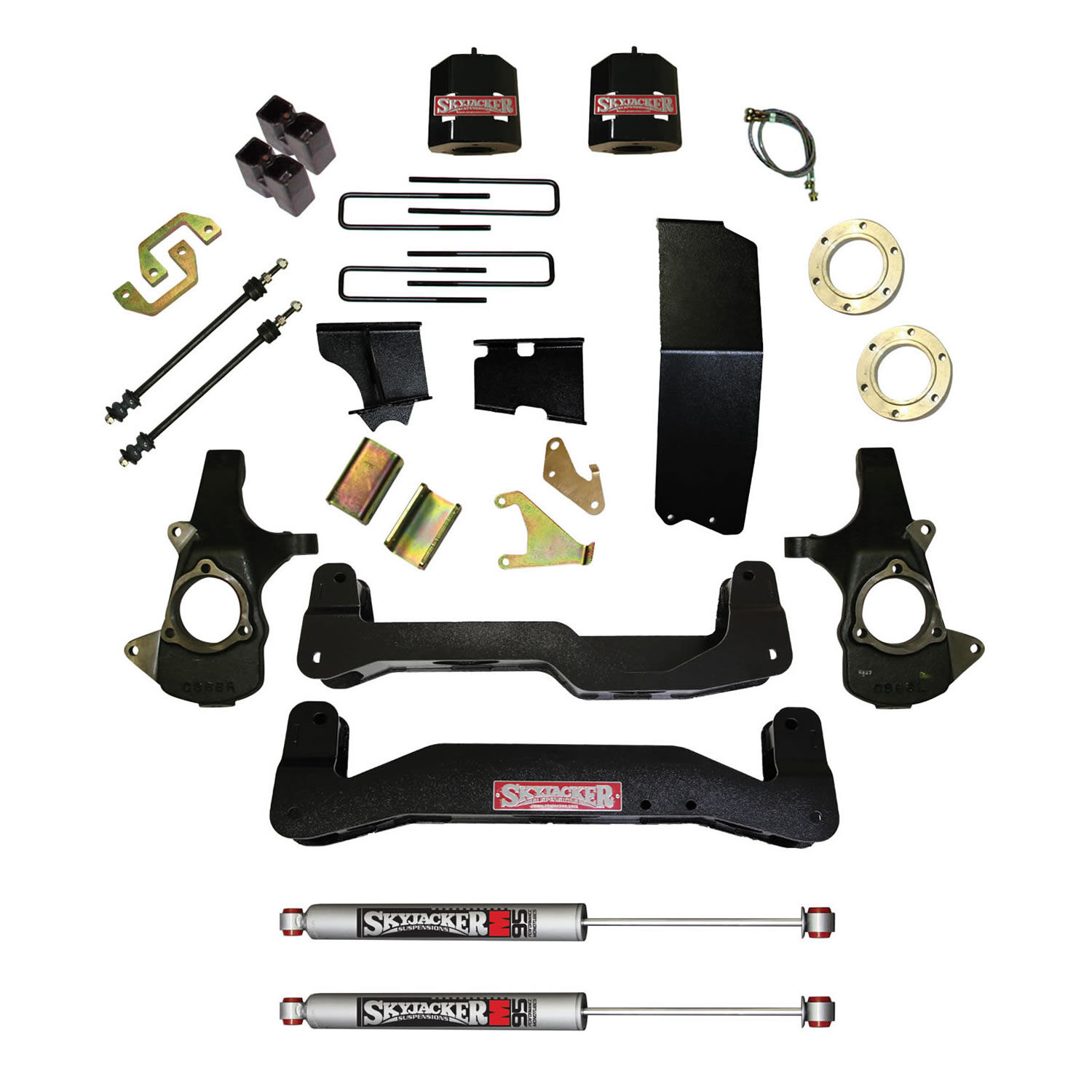 2014-2017 GMC Sierra 1500 Lift Kit 6.0-7.0 Inch Lift by SkyJacker - C14660APK-M