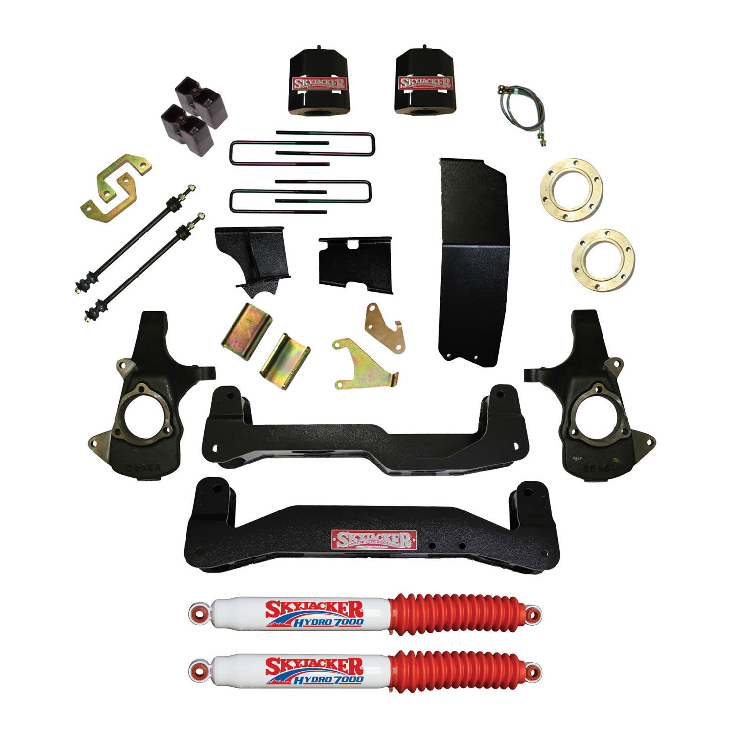 2014-2016 GMC Sierra 1500 Lift Kit 6.0-7.0 Inch Lift by SkyJacker - C14660PK-H