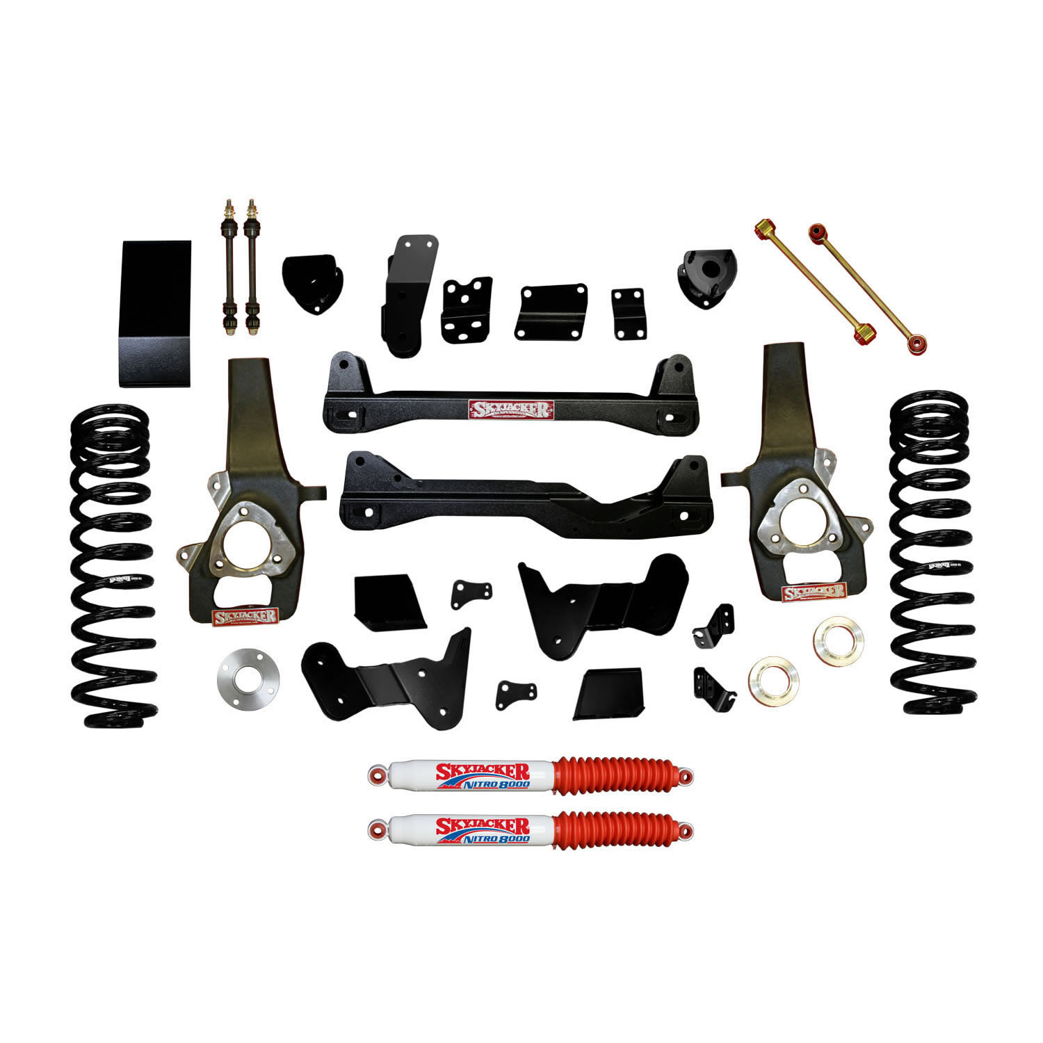 2014-2017 Ram 1500 Lift Kit 6.0 Inch Lift by SkyJacker - D1460SSK-N