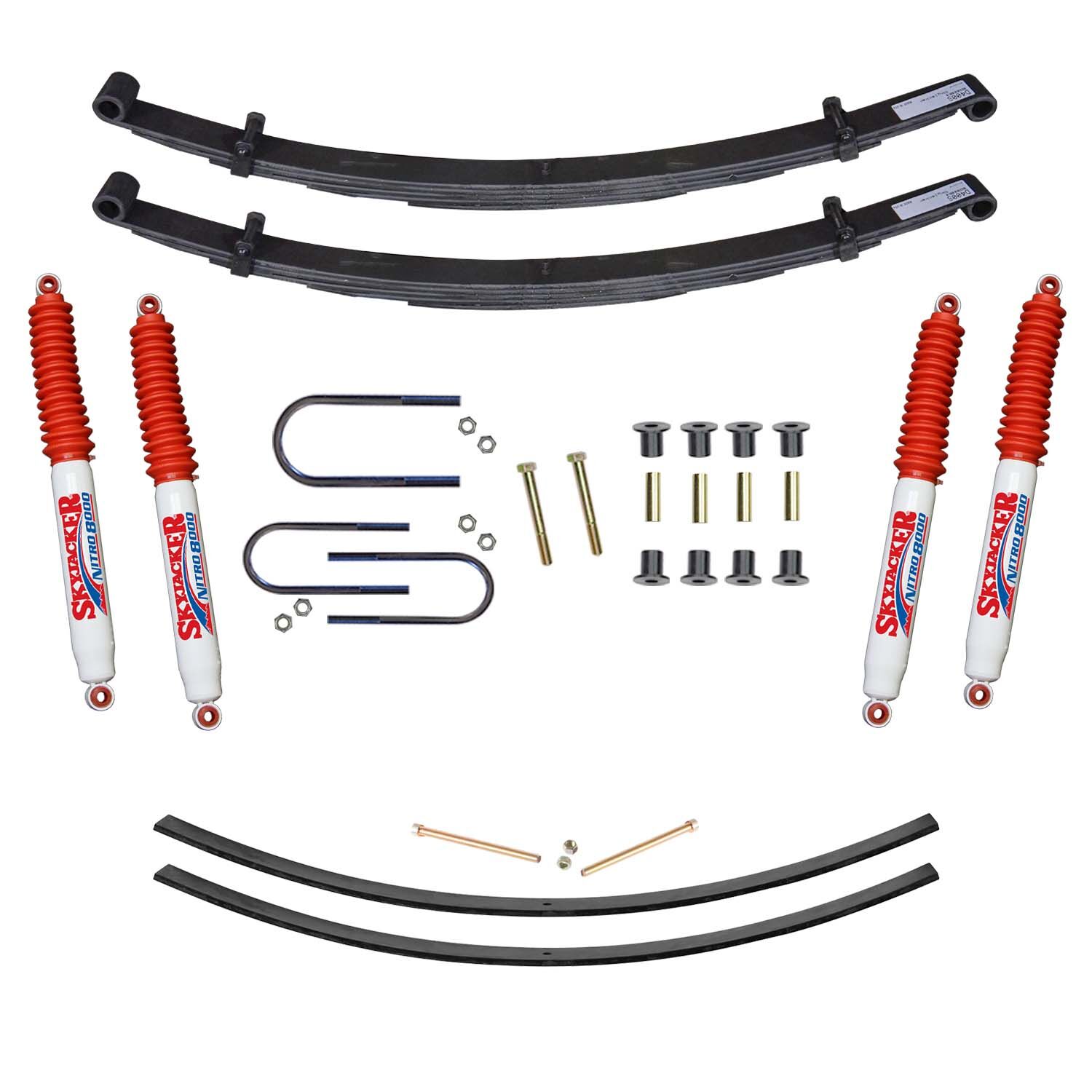 1977-1993 Dodge W150 Lift Kit 4.0 Inch Lift by SkyJacker - D400BAK-N
