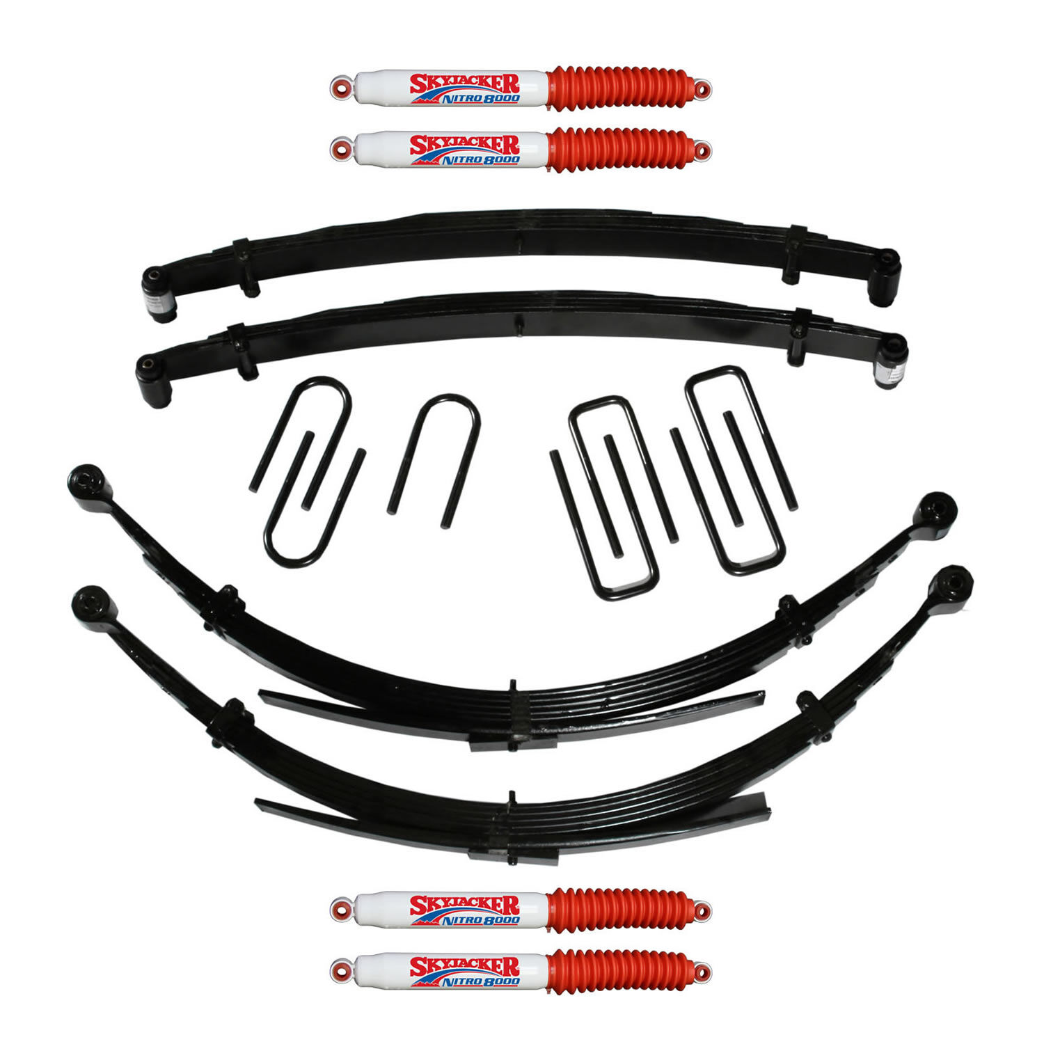 1989-1991 Dodge W350 Lift Kit 4.0 Inch Lift by SkyJacker - D400CDKS4-N