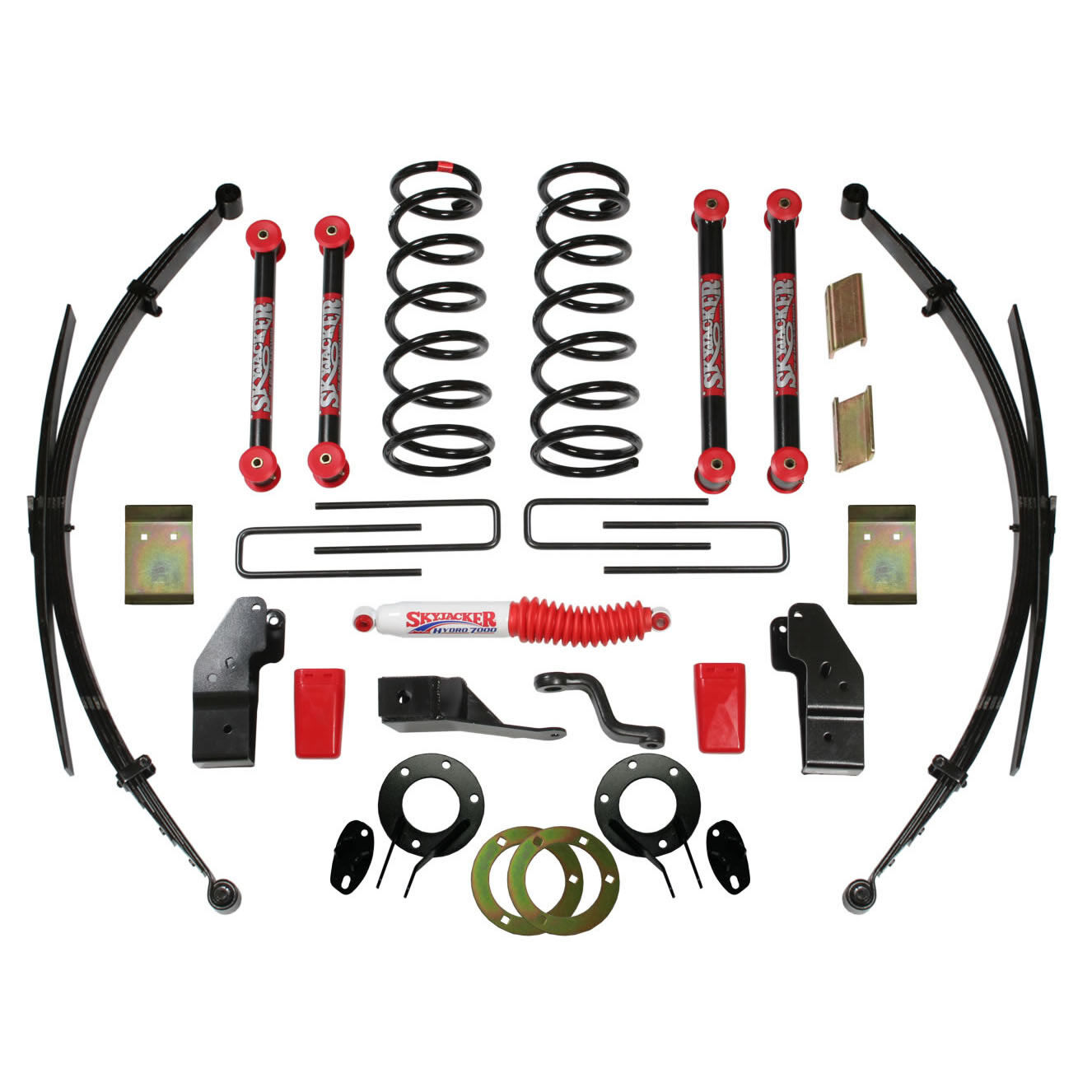 2000-2001 Dodge Ram 2500 Lift Kit 5.0 Inch Lift by SkyJacker - D5022KS