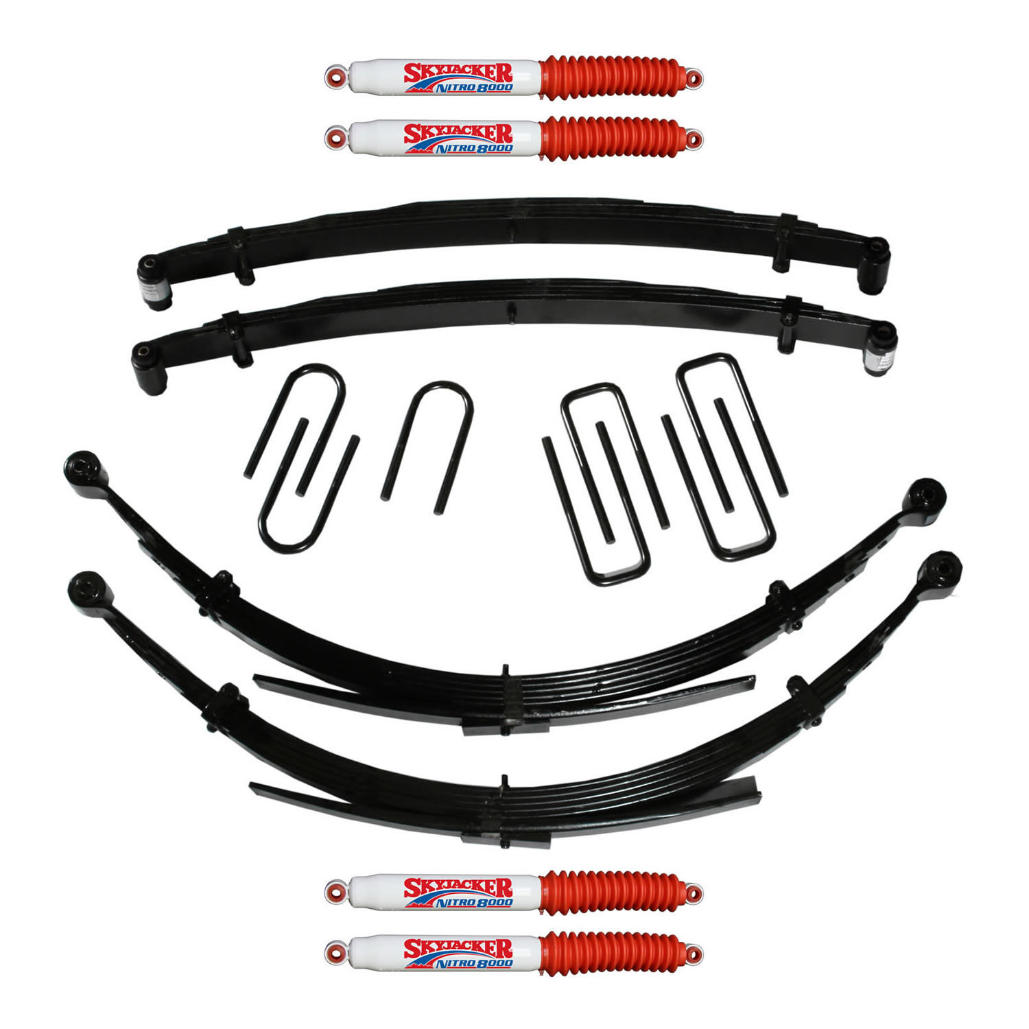 1989-1991 Dodge W350 Lift Kit Front|Rear 6.0 Inch Lift by SkyJacker - D600CDKS6-N