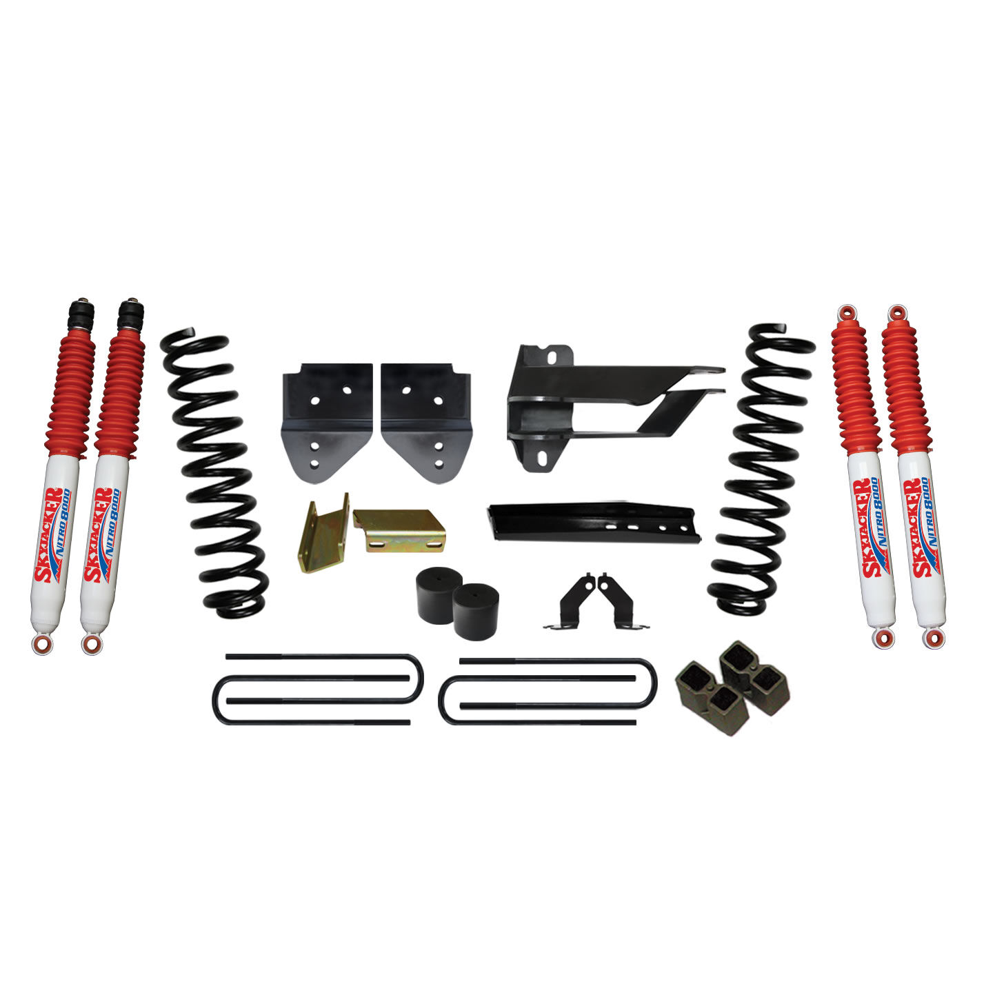 2017-2019 Ford F-350 Super Duty Lift Kit 4.0 Inch Lift by SkyJacker - F17401K3-N