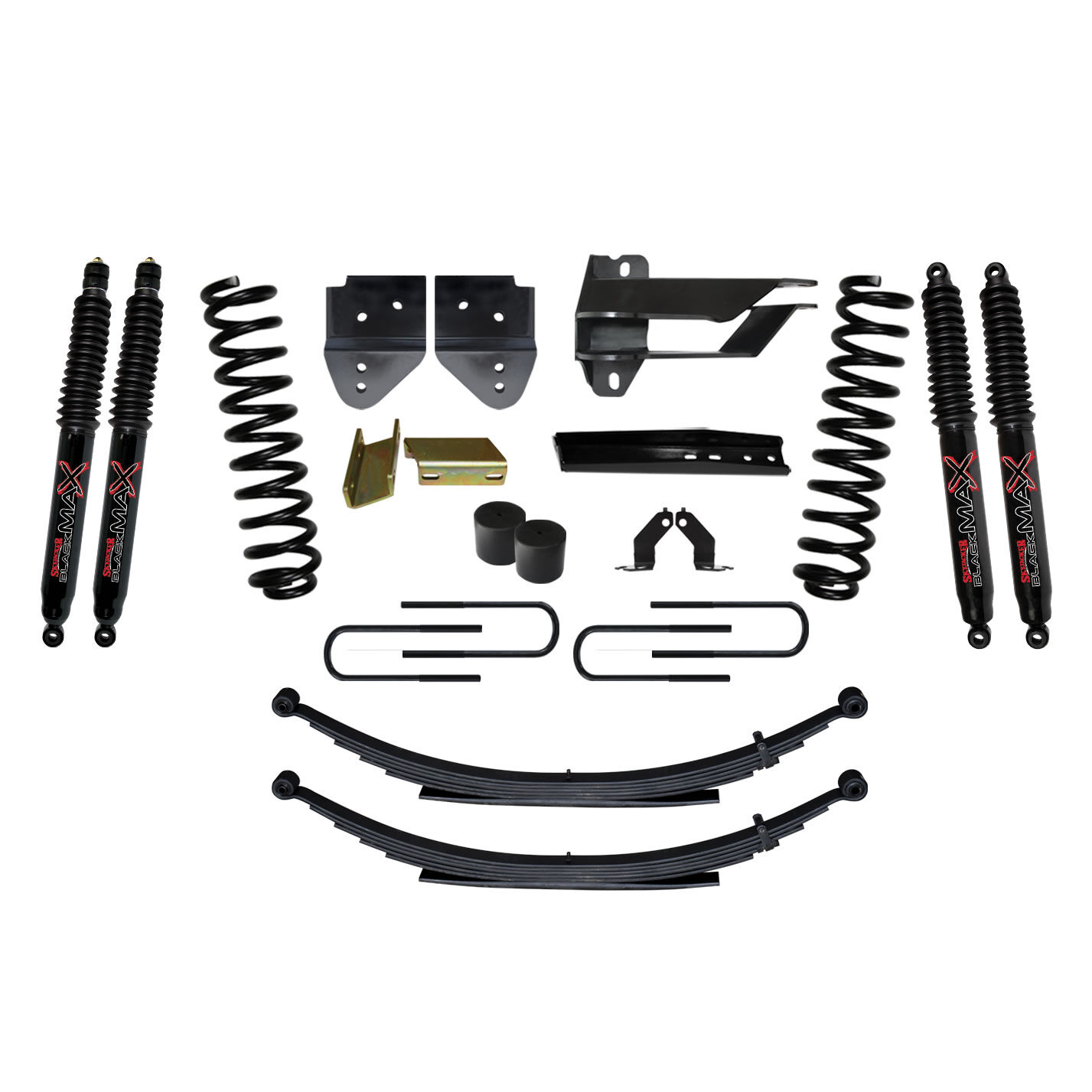 2017-2019 Ford F-350 Super Duty Lift Kit 4.0 Inch Lift by SkyJacker - F17401KS-B