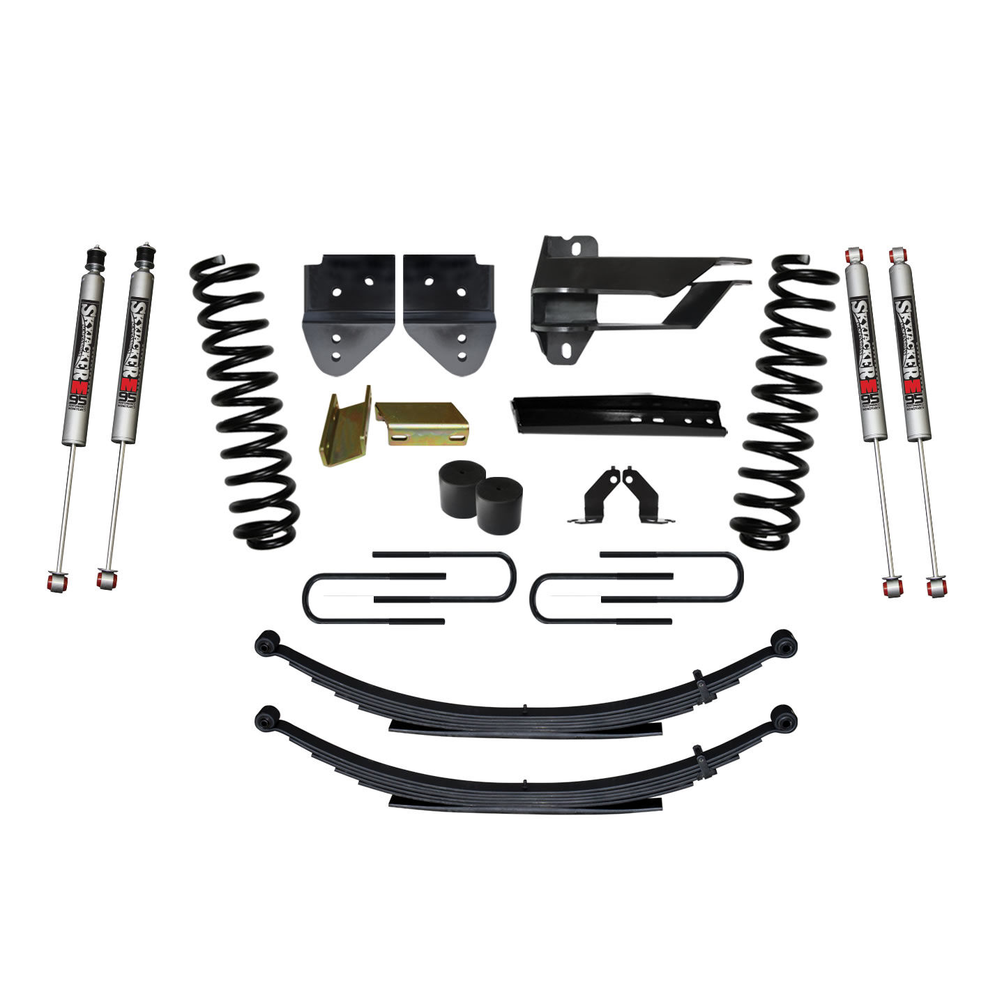 2017-2019 Ford F-350 Super Duty Lift Kit 4.0 Inch Lift by SkyJacker - F17401KS-M