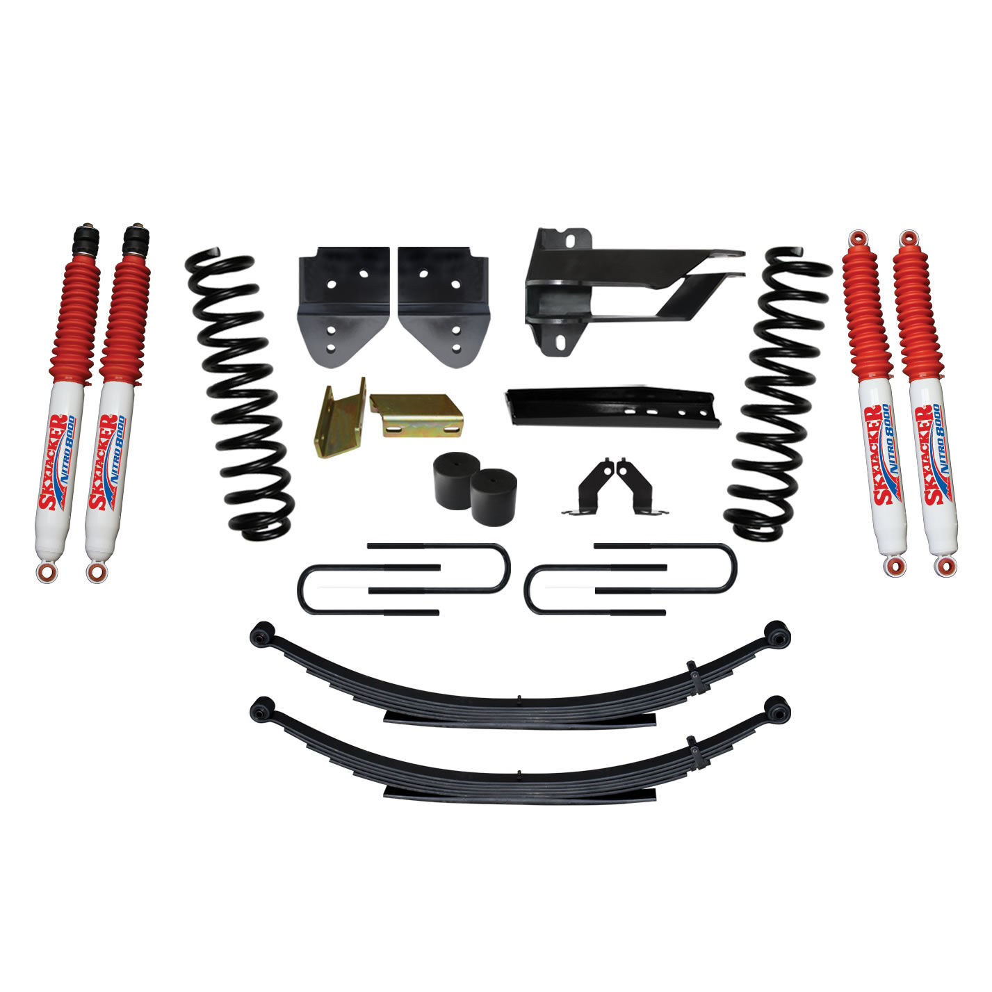 2017-2019 Ford F-350 Super Duty Lift Kit 4.0 Inch Lift by SkyJacker - F17401KS-N