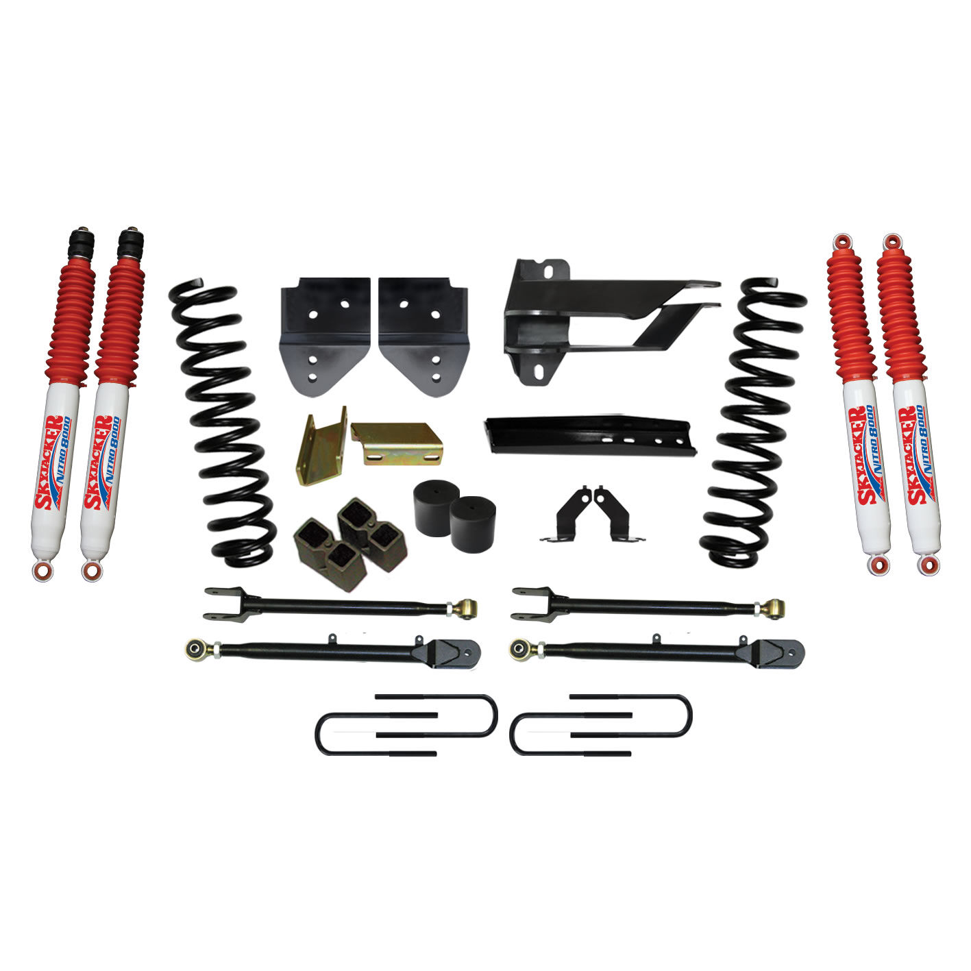 2017-2019 Ford F-250 Super Duty Lift Kit 4.0 Inch Lift by SkyJacker - F174024K-N