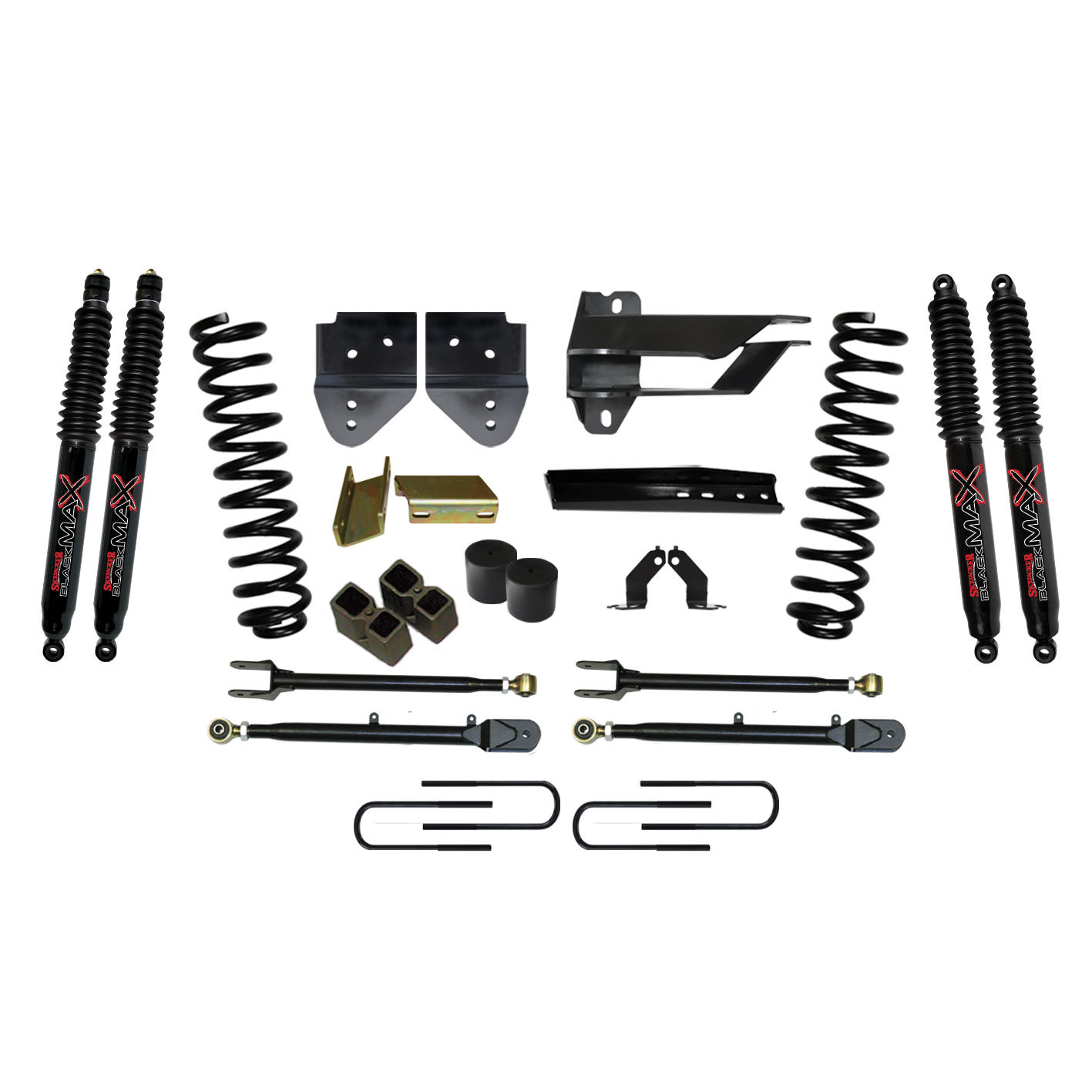 2017-2019 Ford F-350 Super Duty Lift Kit 4.0 Inch Lift by SkyJacker - F174024K3-B