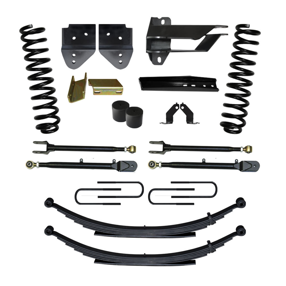 2017-2019 Ford F-350 Super Duty Lift Kit 4.0 Inch Lift by SkyJacker - F174024KS