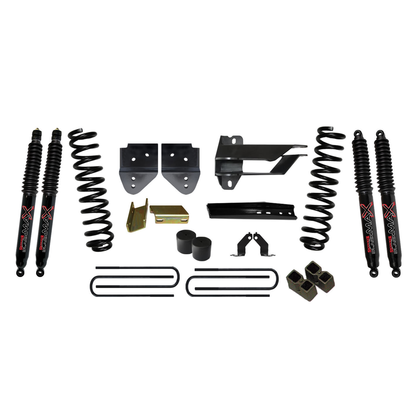 2017-2019 Ford F-250 Super Duty Lift Kit 4.0 Inch Lift by SkyJacker - F17451K-B