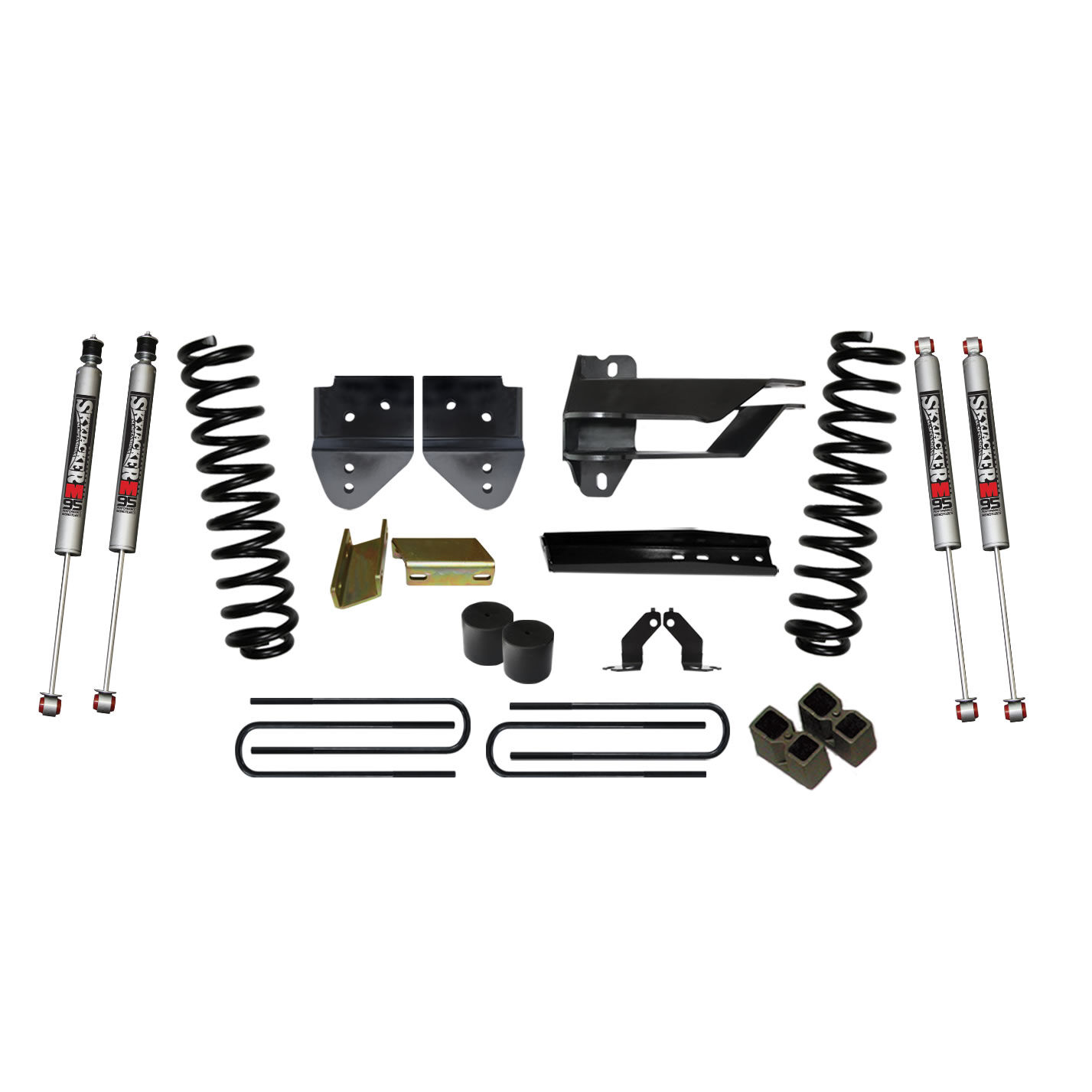 2017-2019 Ford F-350 Super Duty Lift Kit 4.0 Inch Lift by SkyJacker - F17451K3-M