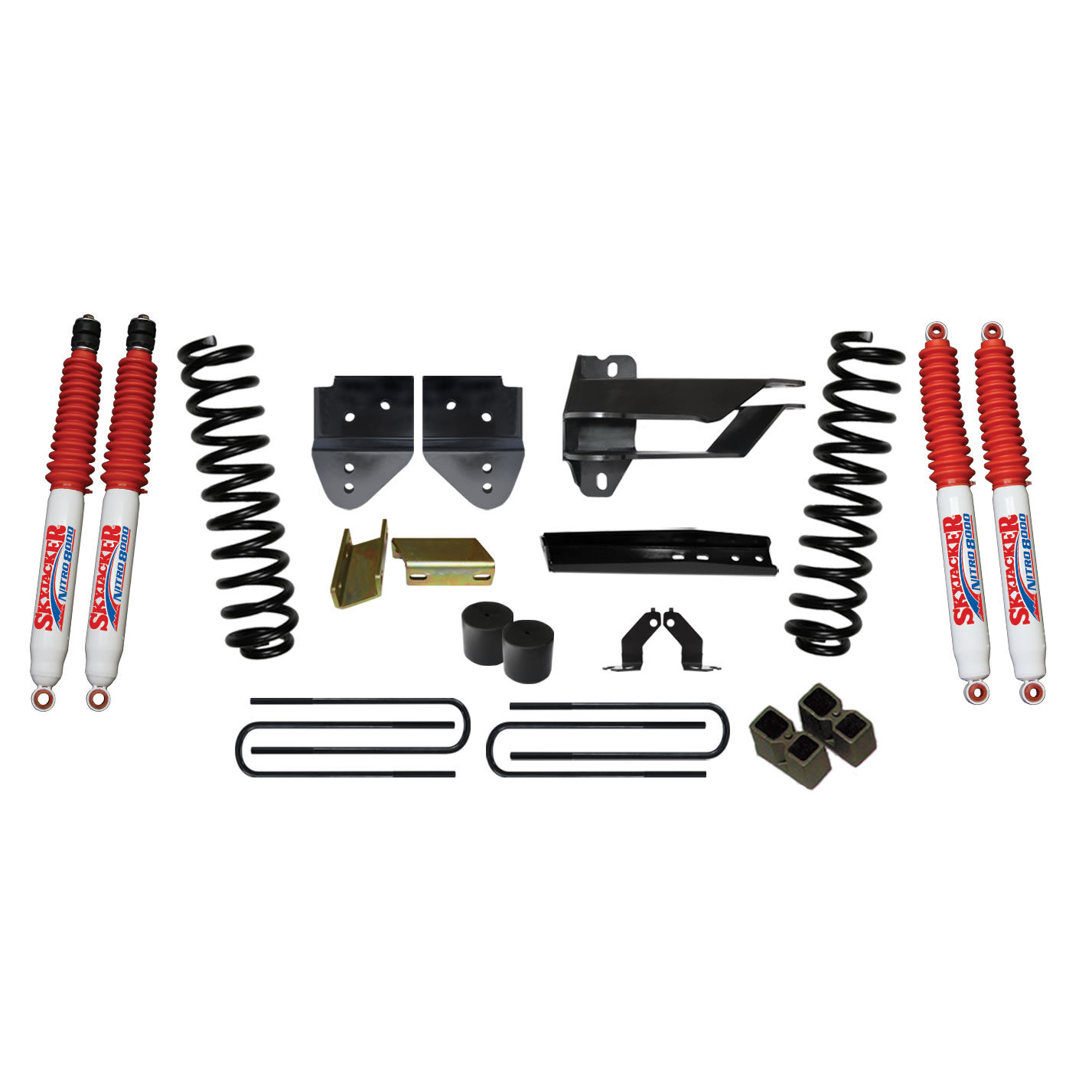 2017-2019 Ford F-350 Super Duty Lift Kit 4.0 Inch Lift by SkyJacker - F17451K3-N