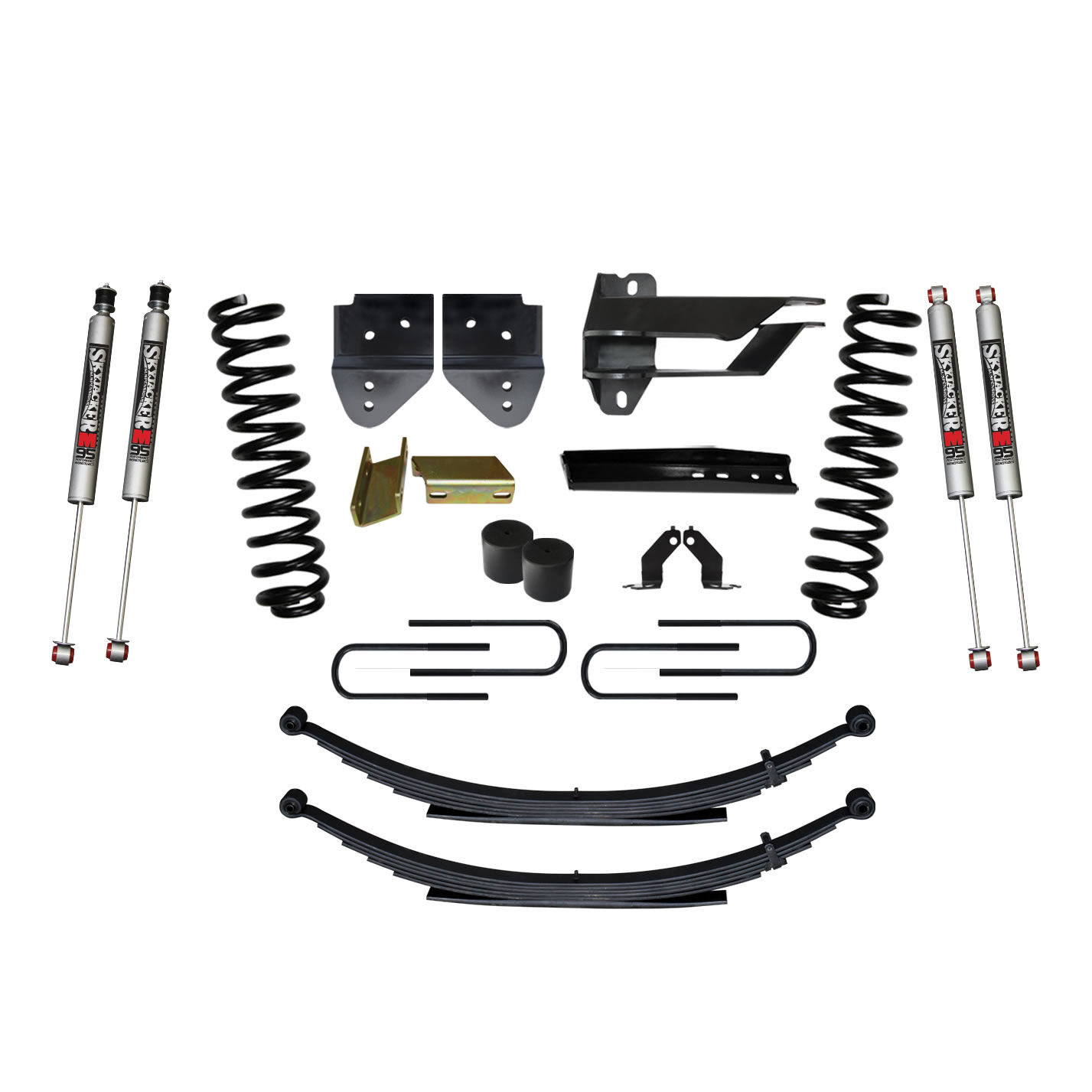 2017-2019 Ford F-350 Super Duty Lift Kit 4.0 Inch Lift by SkyJacker - F17451KS-M
