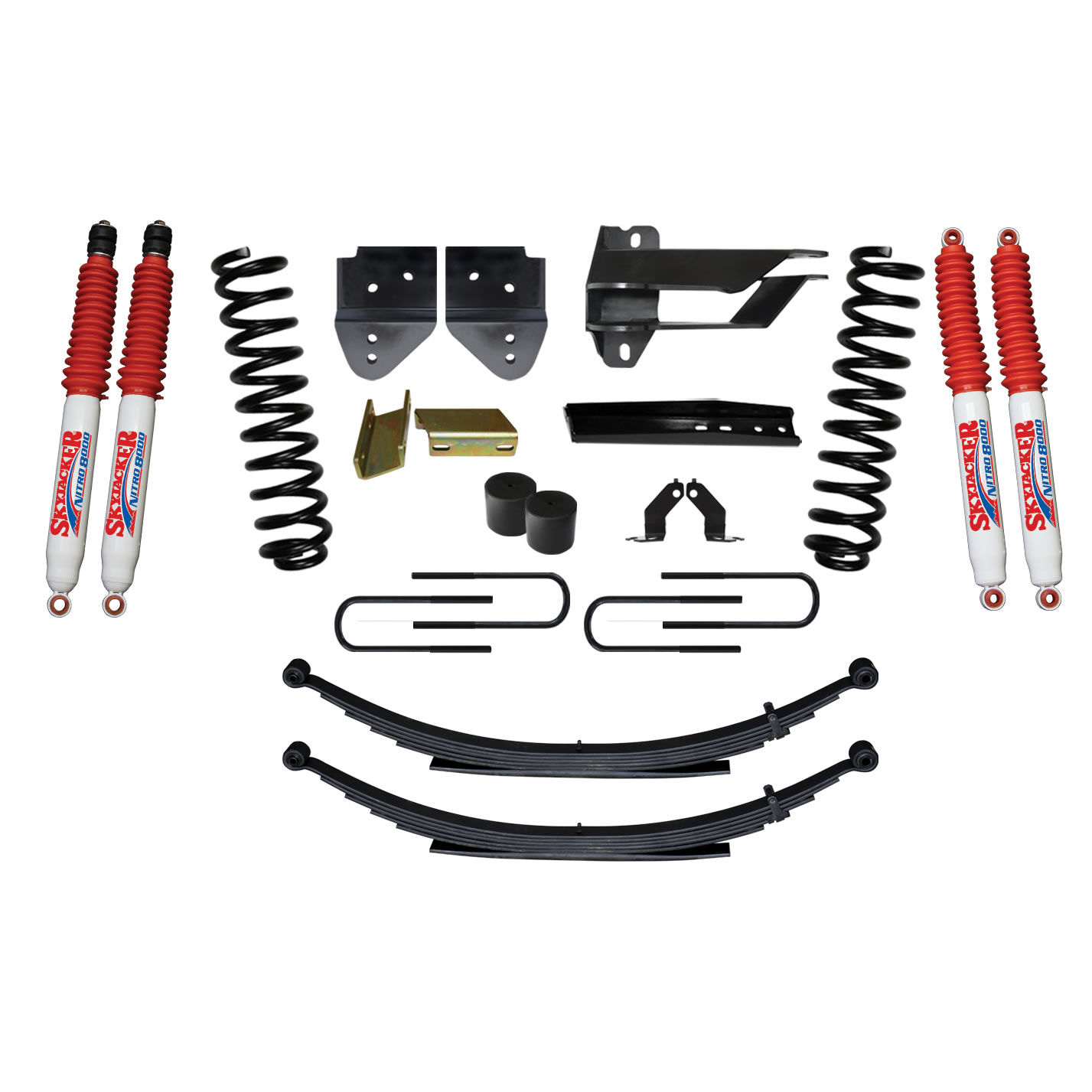 2017-2019 Ford F-350 Super Duty Lift Kit 4.0 Inch Lift by SkyJacker - F17451KS-N