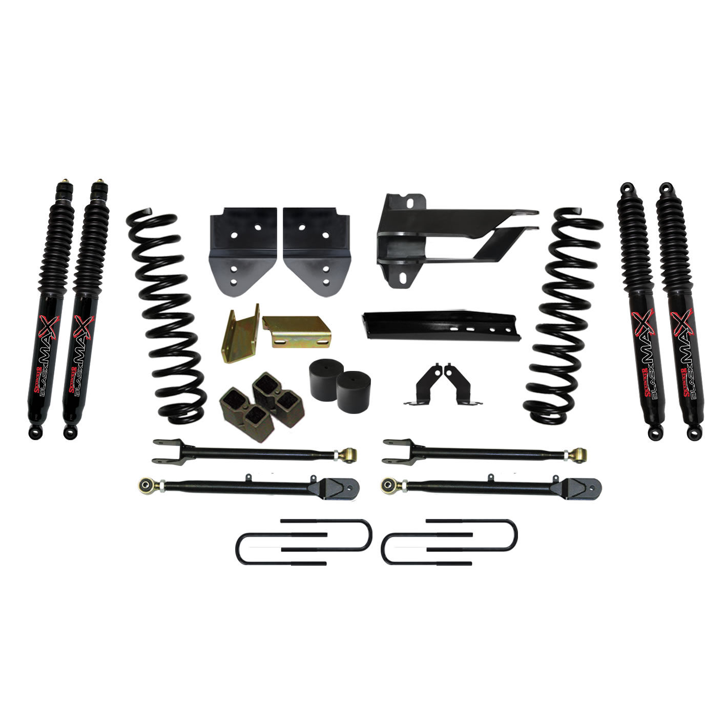 2017-2019 Ford F-250 Super Duty Lift Kit 4.0 Inch Lift by SkyJacker - F174524K-B