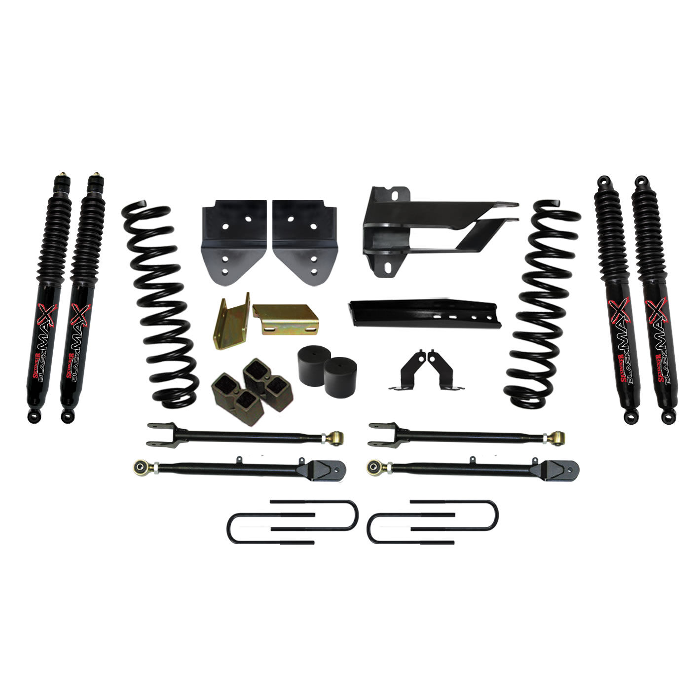 2017-2019 Ford F-350 Super Duty Lift Kit 4.0 Inch Lift by SkyJacker - F174524K3-B