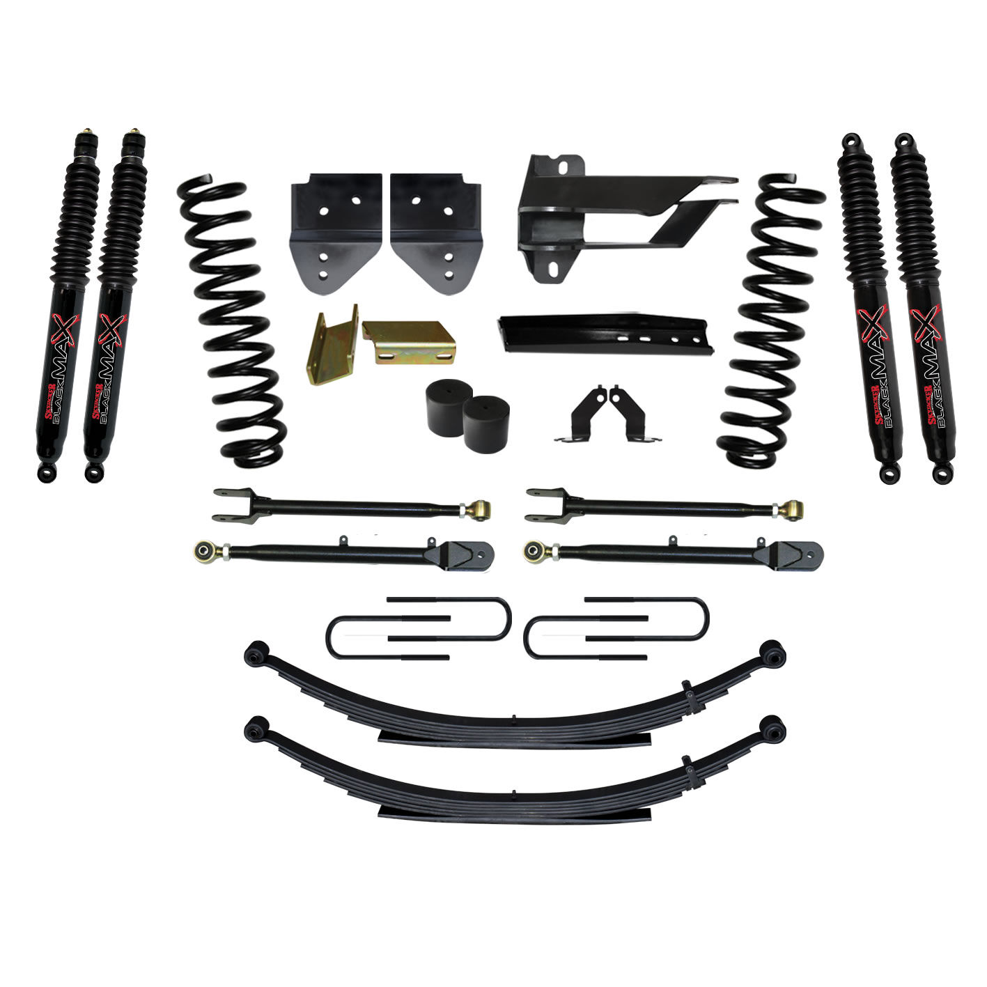 2017-2019 Ford F-350 Super Duty Lift Kit 4.0 Inch Lift by SkyJacker - F174524KS-B