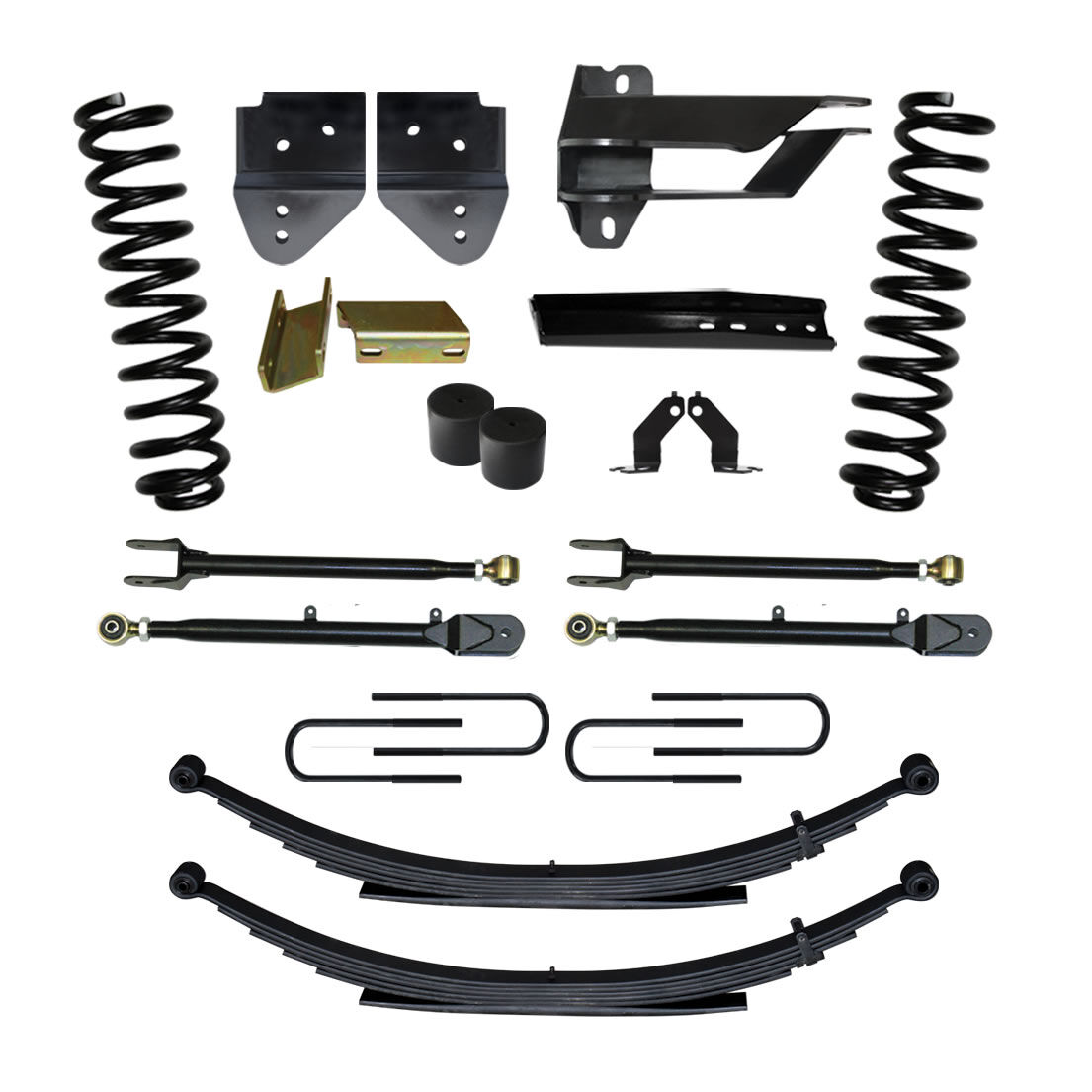 2017-2019 Ford F-350 Super Duty Lift Kit 4.0 Inch Lift by SkyJacker - F174524KS