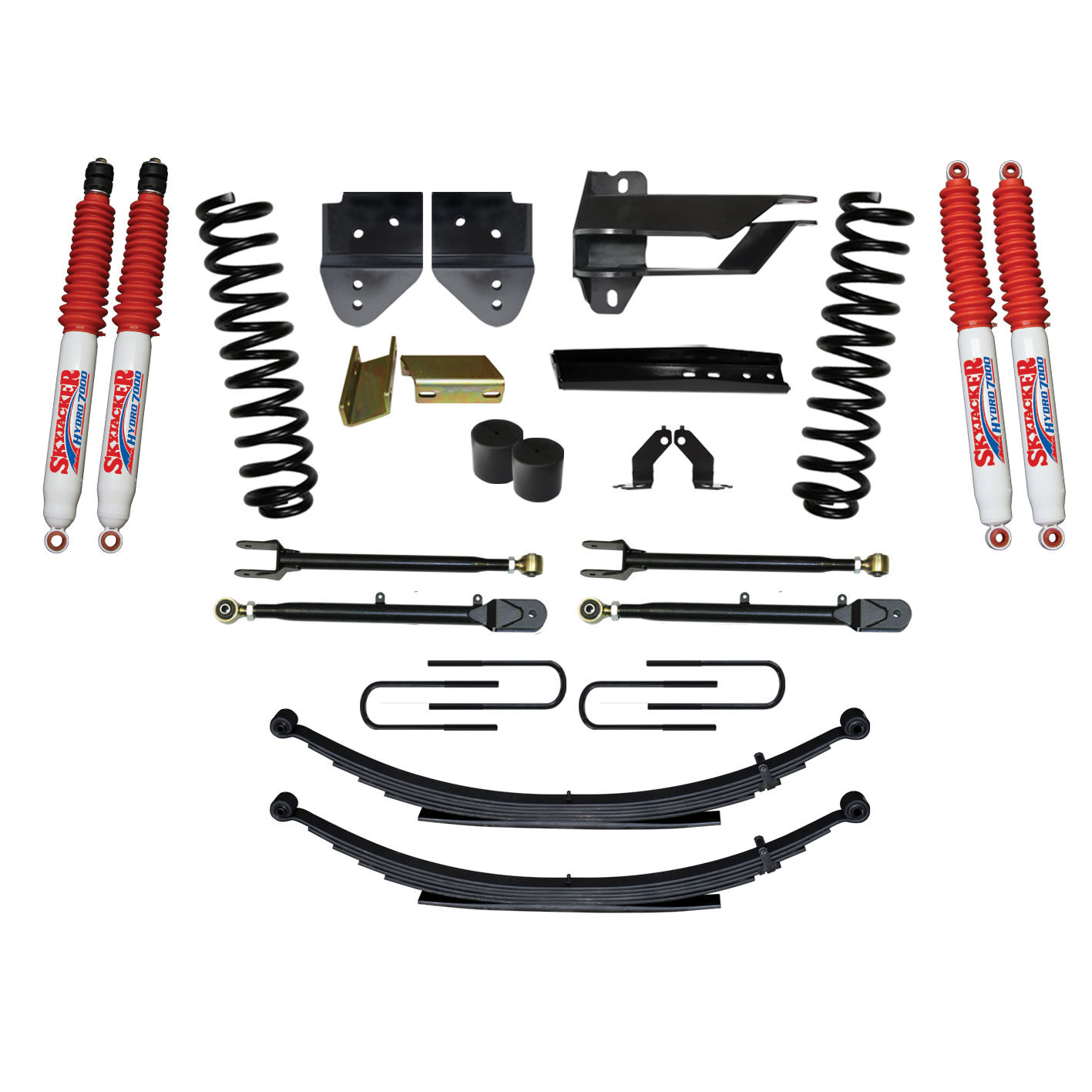 2017-2019 Ford F-350 Super Duty Lift Kit 4.0 Inch Lift by SkyJacker - F174524KS-H