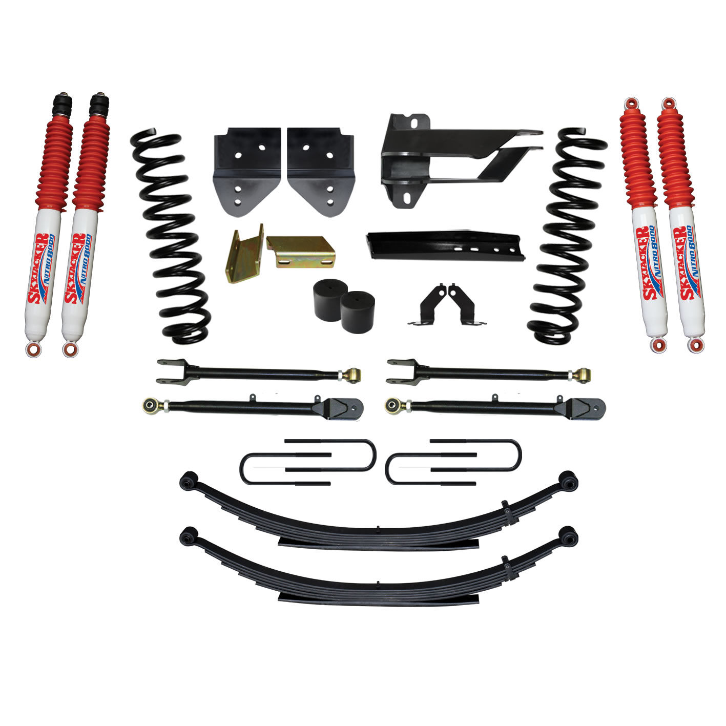 2017-2019 Ford F-350 Super Duty Lift Kit 4.0 Inch Lift by SkyJacker - F174524KS-N