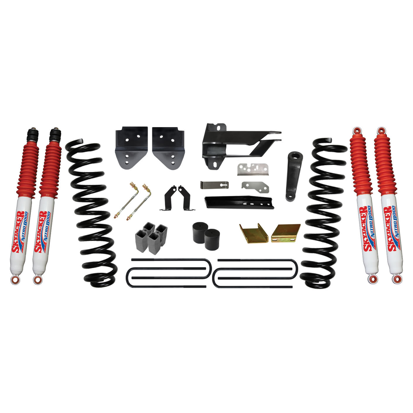 2017-2019 Ford F-350 Super Duty Lift Kit 6.0 Inch Lift by SkyJacker - F17601K3-N
