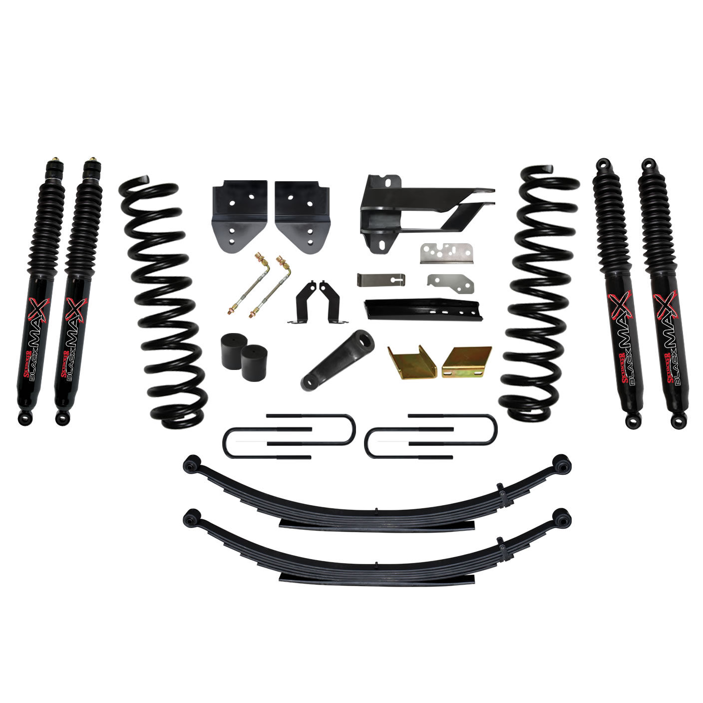2017-2019 Ford F-350 Super Duty Lift Kit 6.0 Inch Lift by SkyJacker - F17601KS-B