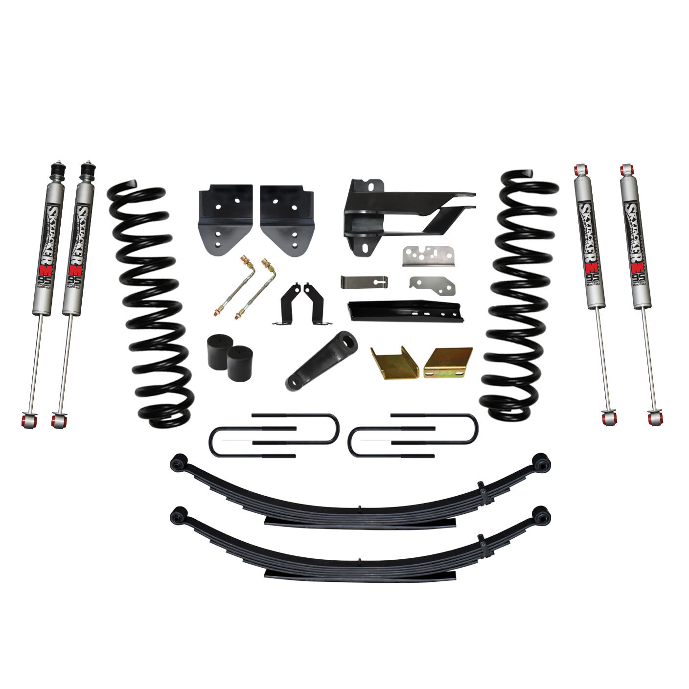 2017-2019 Ford F-350 Super Duty Lift Kit 6.0 Inch Lift by SkyJacker - F17601KS-M