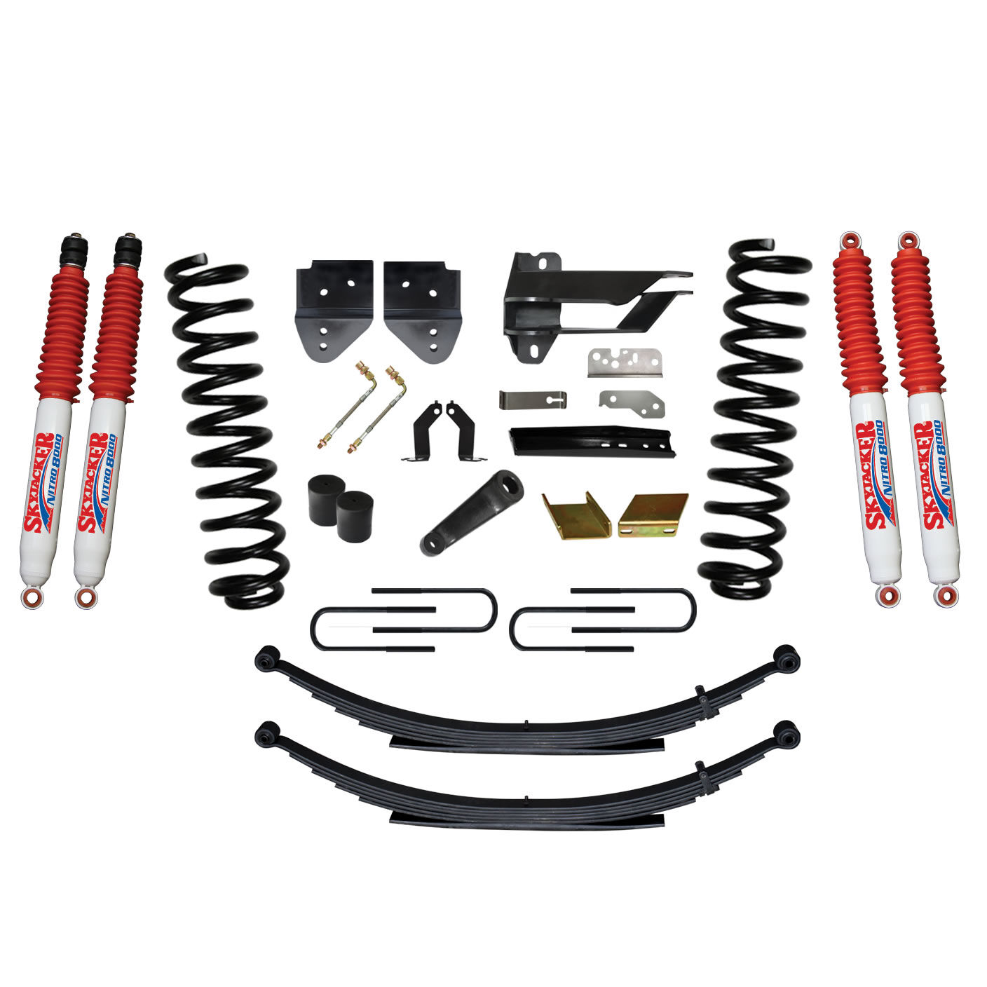 2017-2019 Ford F-350 Super Duty Lift Kit 6.0 Inch Lift by SkyJacker - F17601KS-N