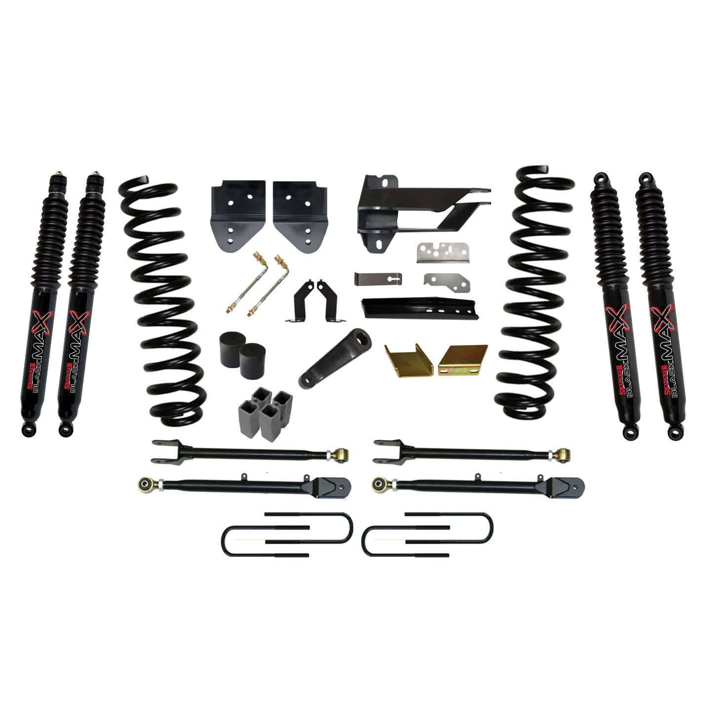 2017-2019 Ford F-350 Super Duty Lift Kit 6.0 Inch Lift by SkyJacker - F176024K3-B
