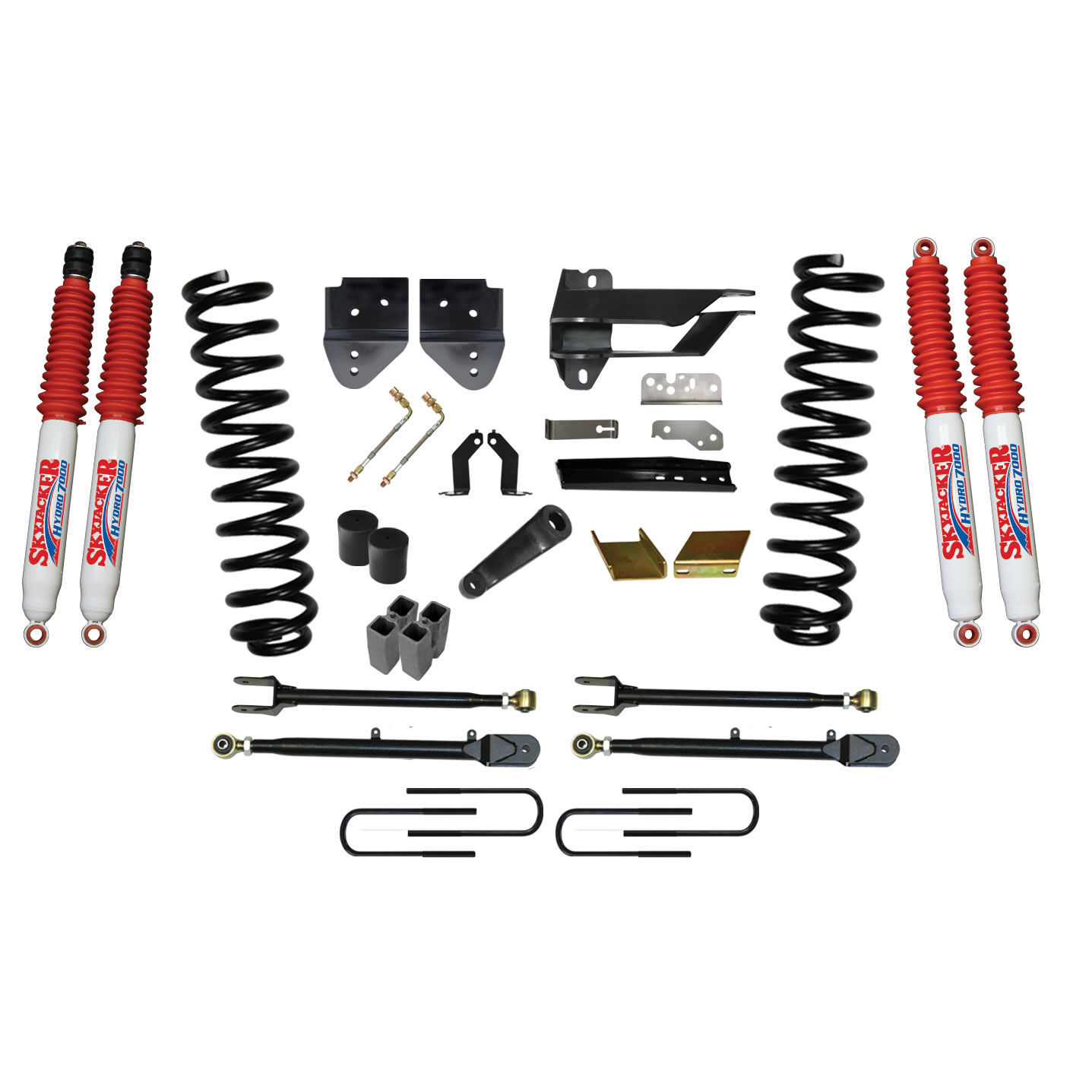 2017-2019 Ford F-350 Super Duty Lift Kit 6.0 Inch Lift by SkyJacker - F176024K3-H