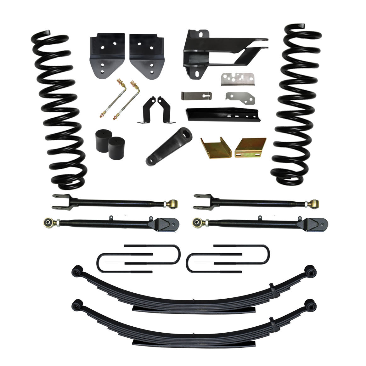 2017-2019 Ford F-350 Super Duty Lift Kit 6.0 Inch Lift by SkyJacker - F176024KS
