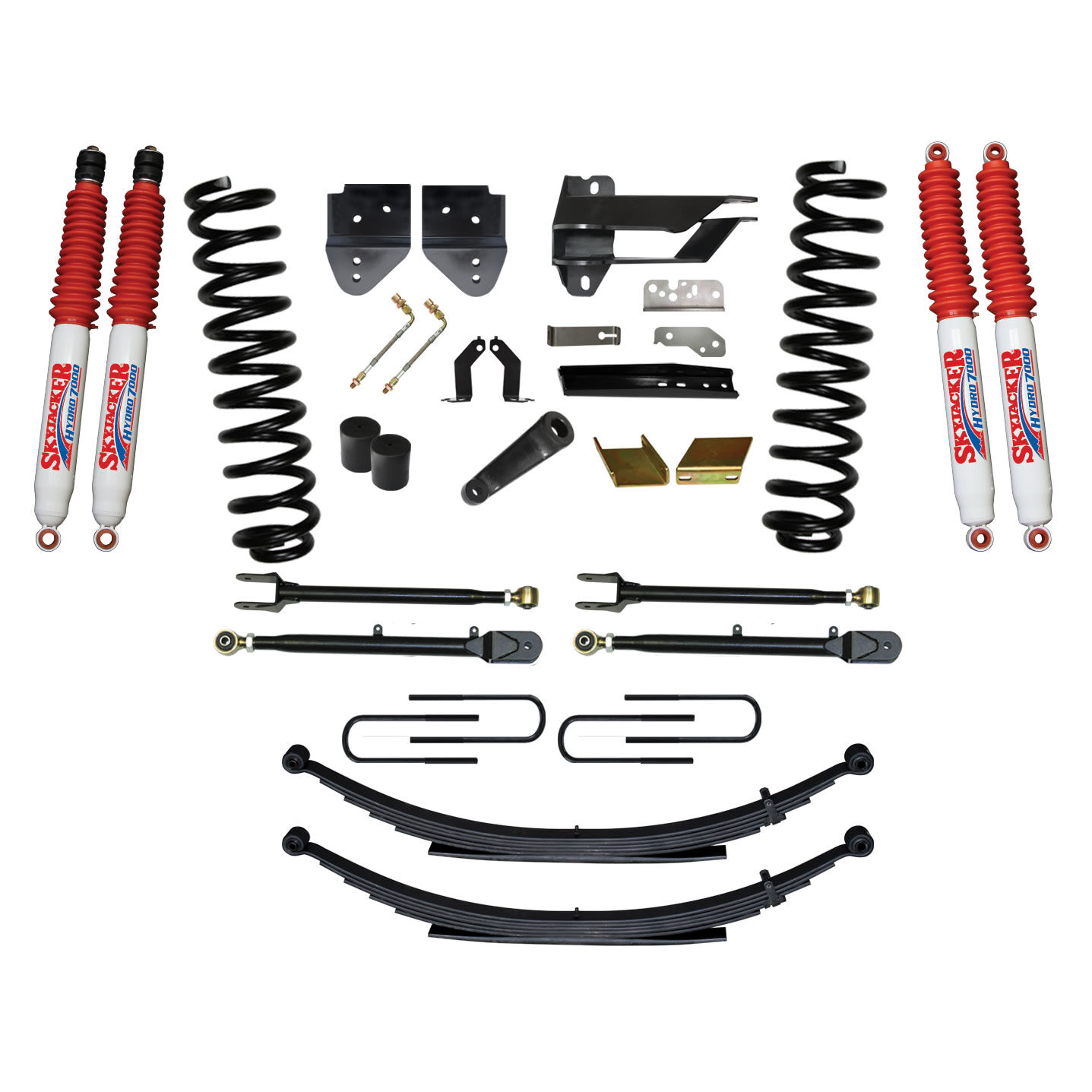 2017-2019 Ford F-350 Super Duty Lift Kit 6.0 Inch Lift by SkyJacker - F176024KS-H