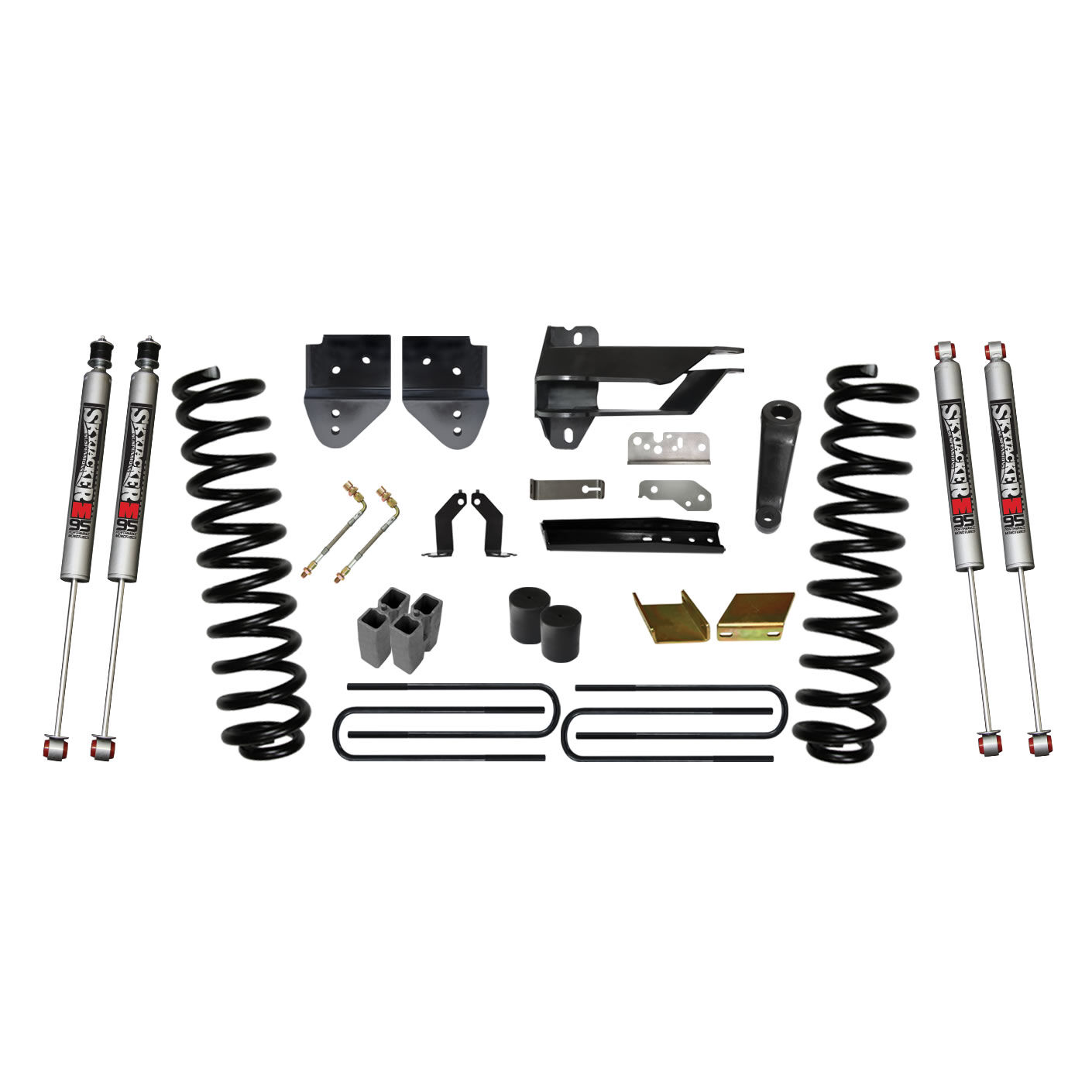 2017-2019 Ford F-350 Super Duty Lift Kit 6.0 Inch Lift by SkyJacker - F17651K3-M
