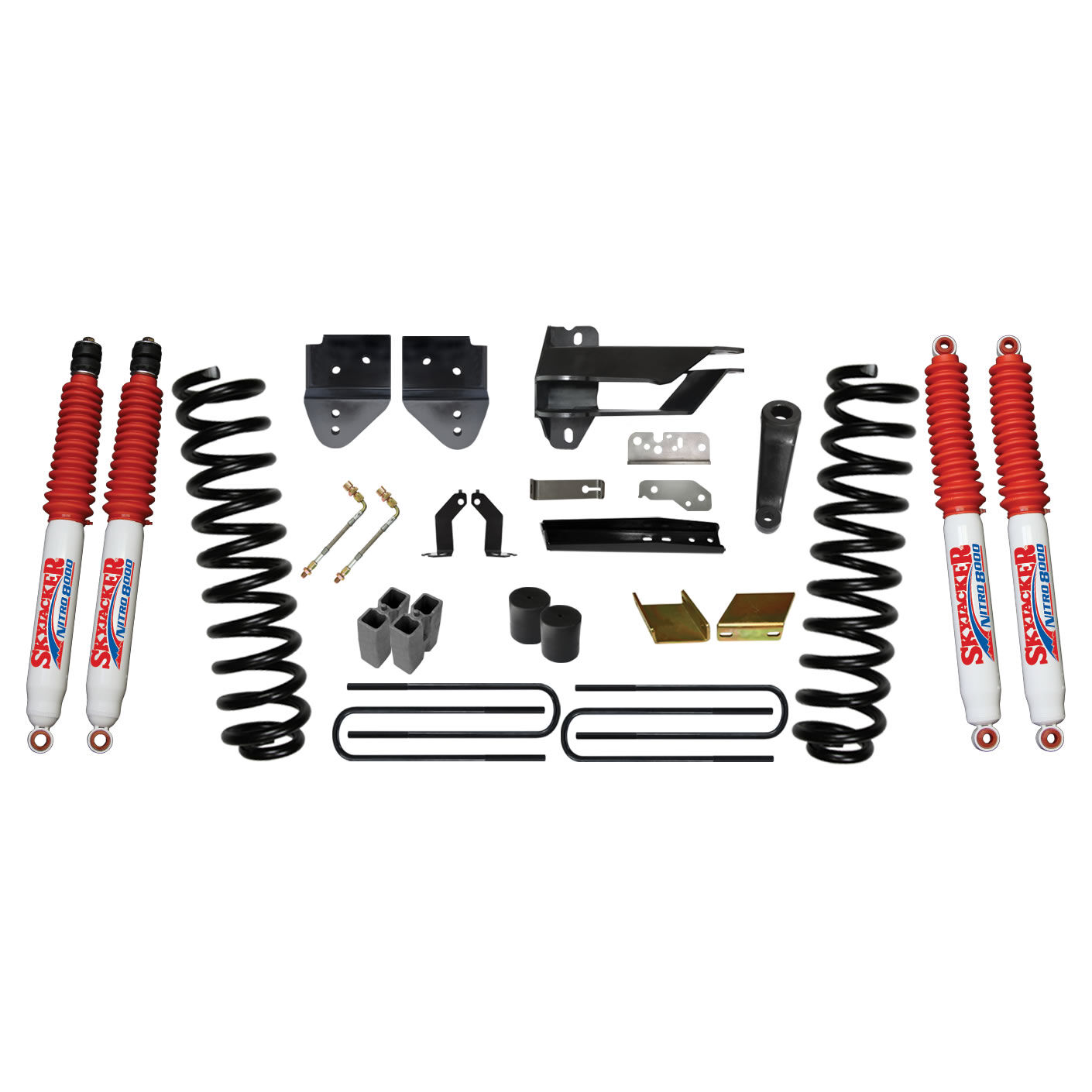 2017-2019 Ford F-350 Super Duty Lift Kit 6.0 Inch Lift by SkyJacker - F17651K3-N