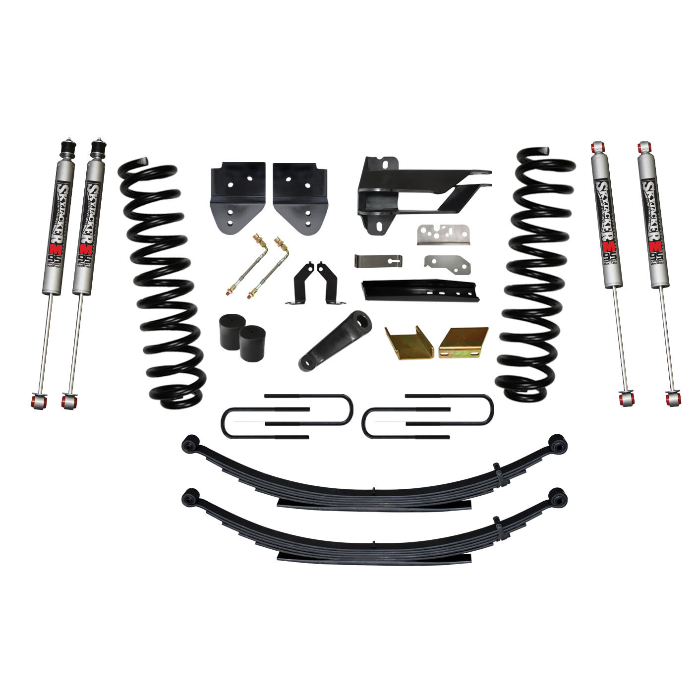 2017-2019 Ford F-350 Super Duty Lift Kit 6.0 Inch Lift by SkyJacker - F17651KS-M
