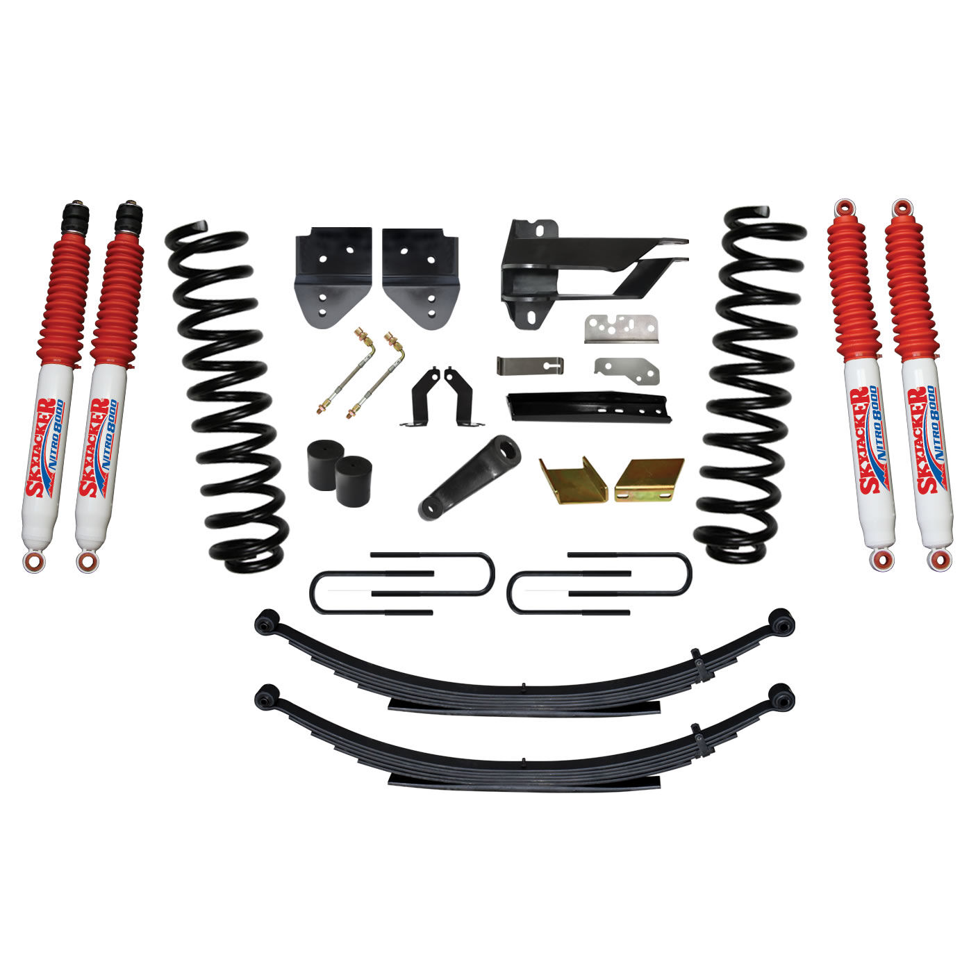 2017-2019 Ford F-350 Super Duty Lift Kit 6.0 Inch Lift by SkyJacker - F17651KS-N