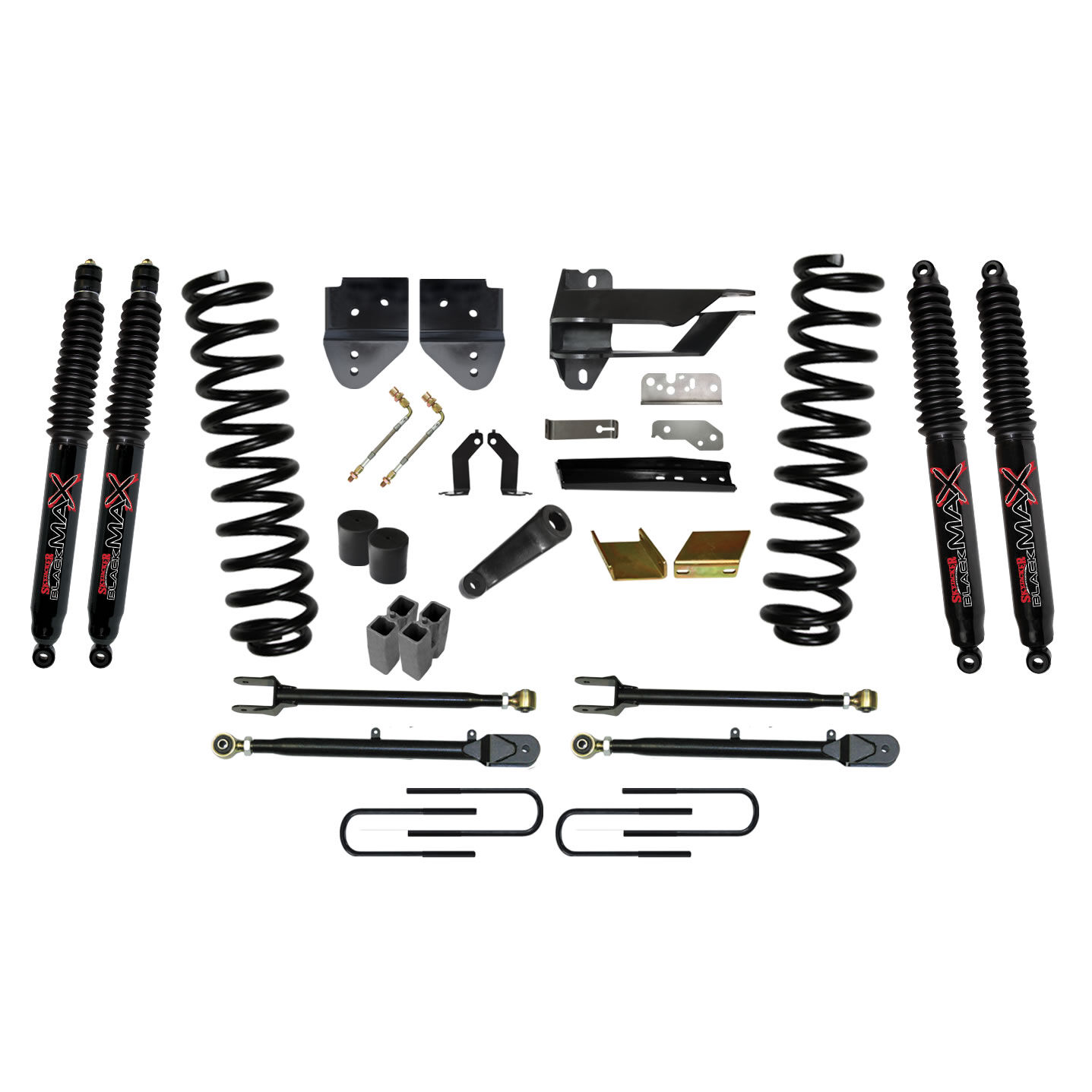 2017-2019 Ford F-250 Super Duty Lift Kit 6.0 Inch Lift by SkyJacker - F176524K-B