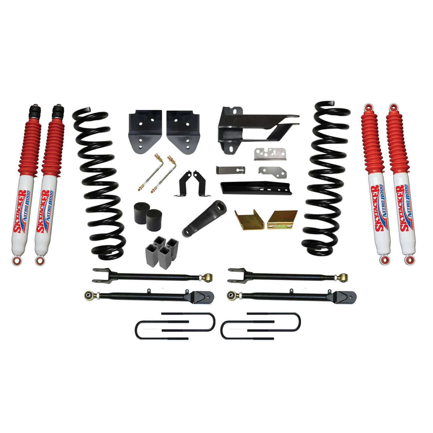 2017-2019 Ford F-250 Super Duty Lift Kit 6.0 Inch Lift by SkyJacker - F176524K-N